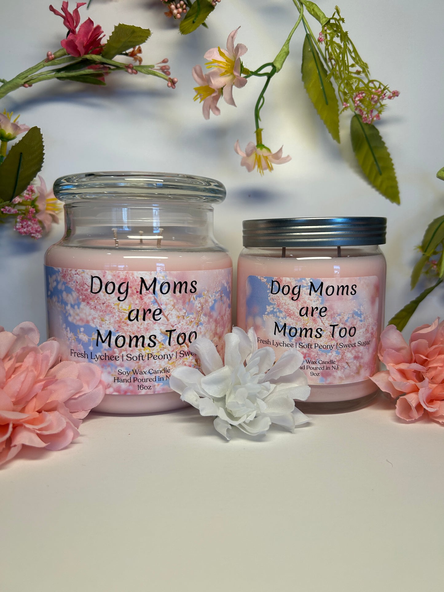 Dog Moms are Moms Too 9oz Soy Wax Candle