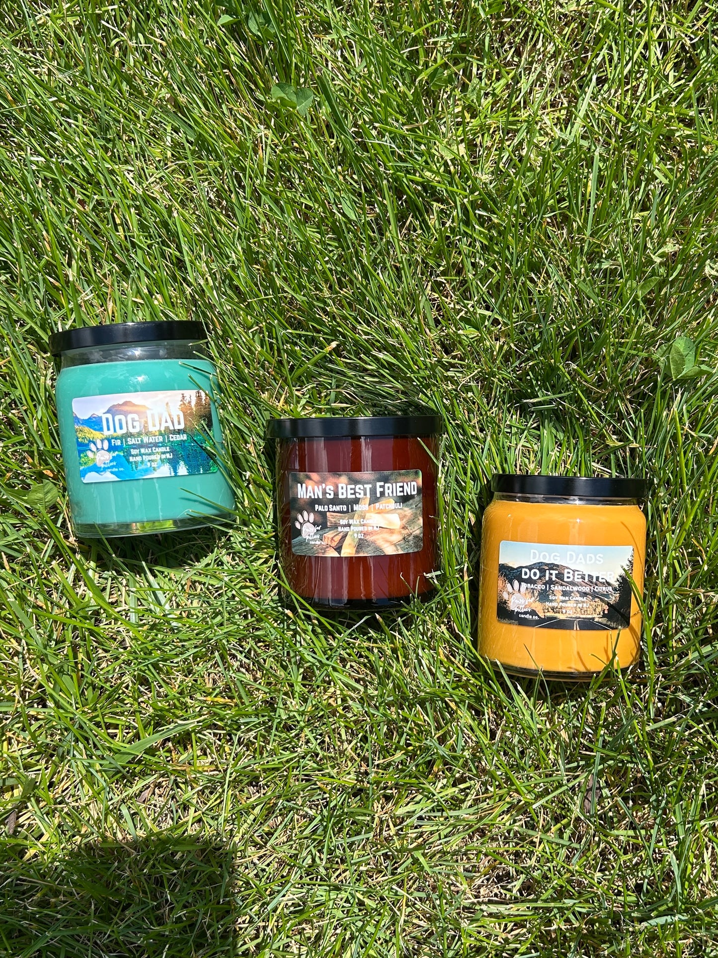 Dog Dads do it Better 9oz Soy Wax Candle