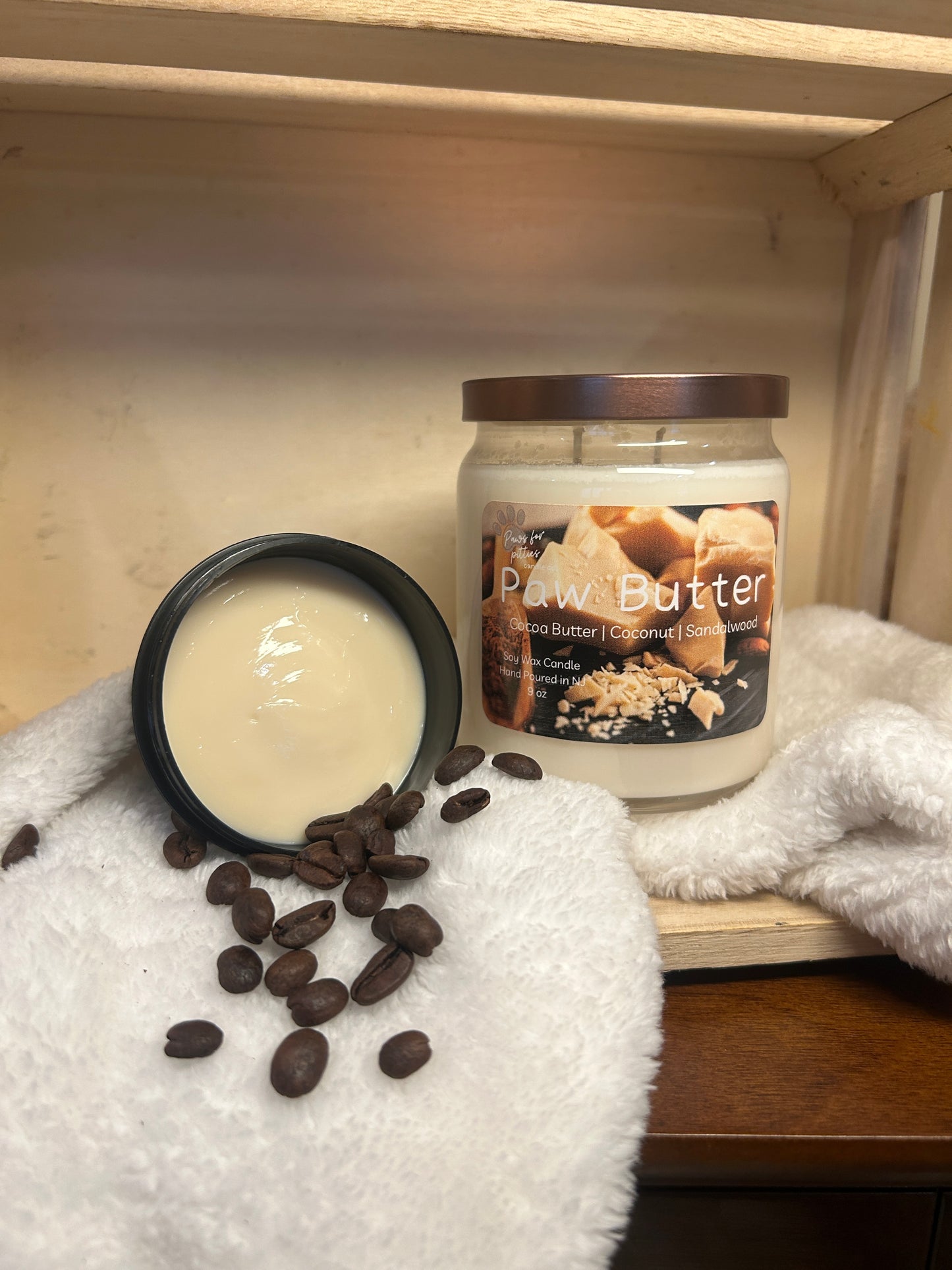 Paw Butter 9oz Soy Wax Candle