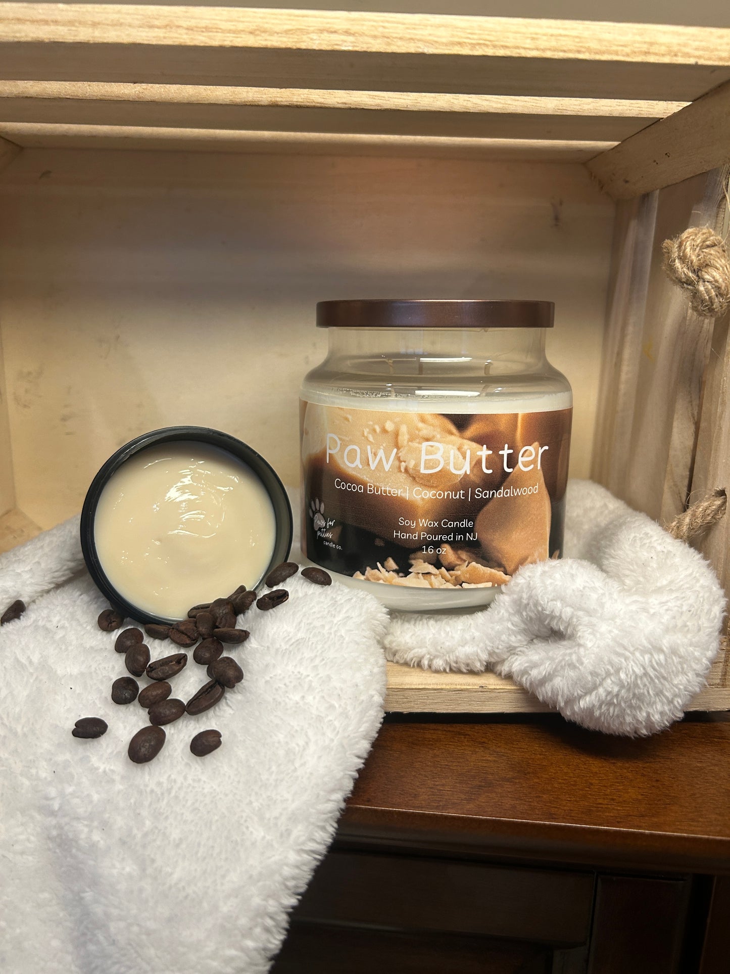 Paw Butter 16oz Soy Wax Candle