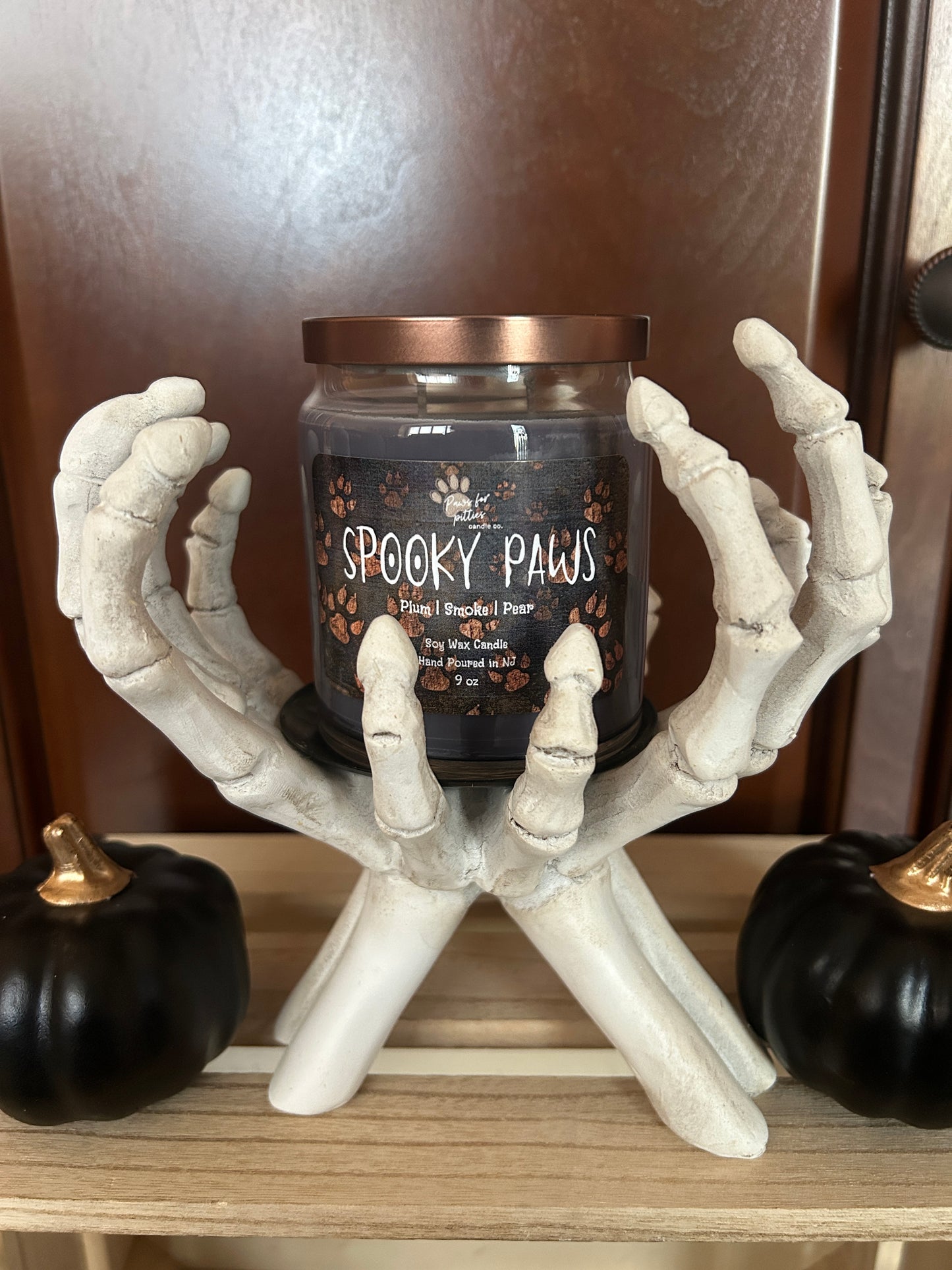Spooky Paws 9oz Soy Wax Candle