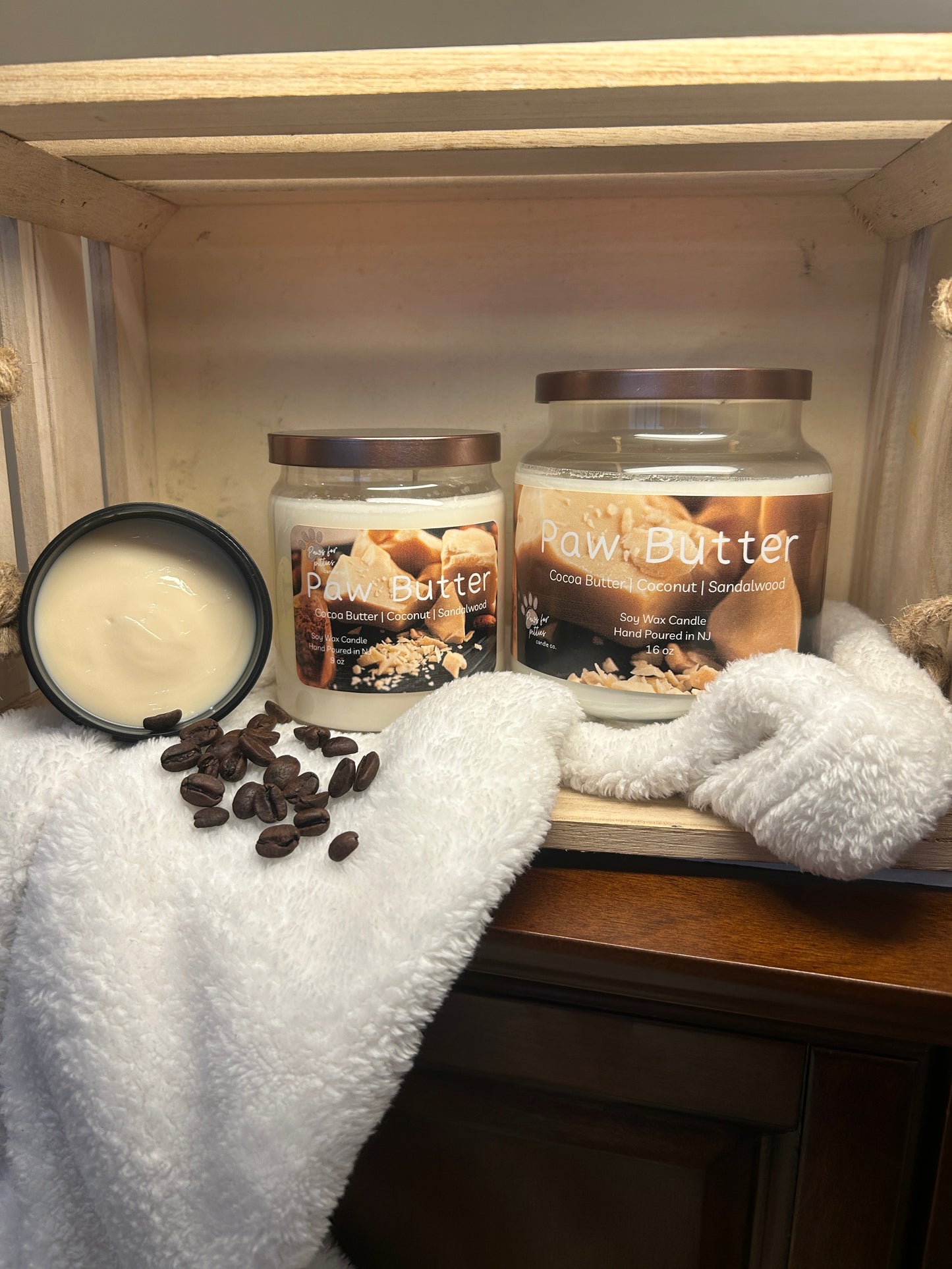 Paw Butter 9oz Soy Wax Candle
