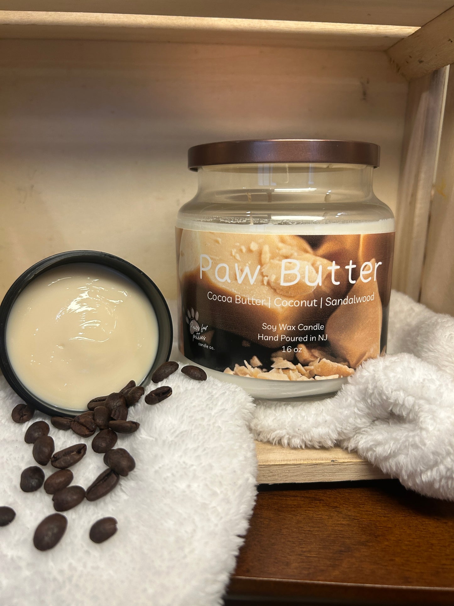 Paw Butter 16oz Soy Wax Candle
