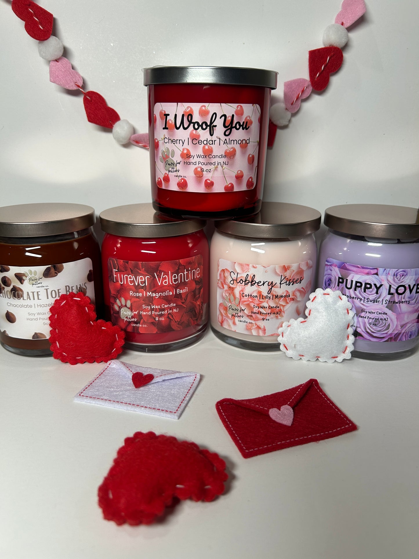 Furever Valentine 9oz Soy Wax Candle