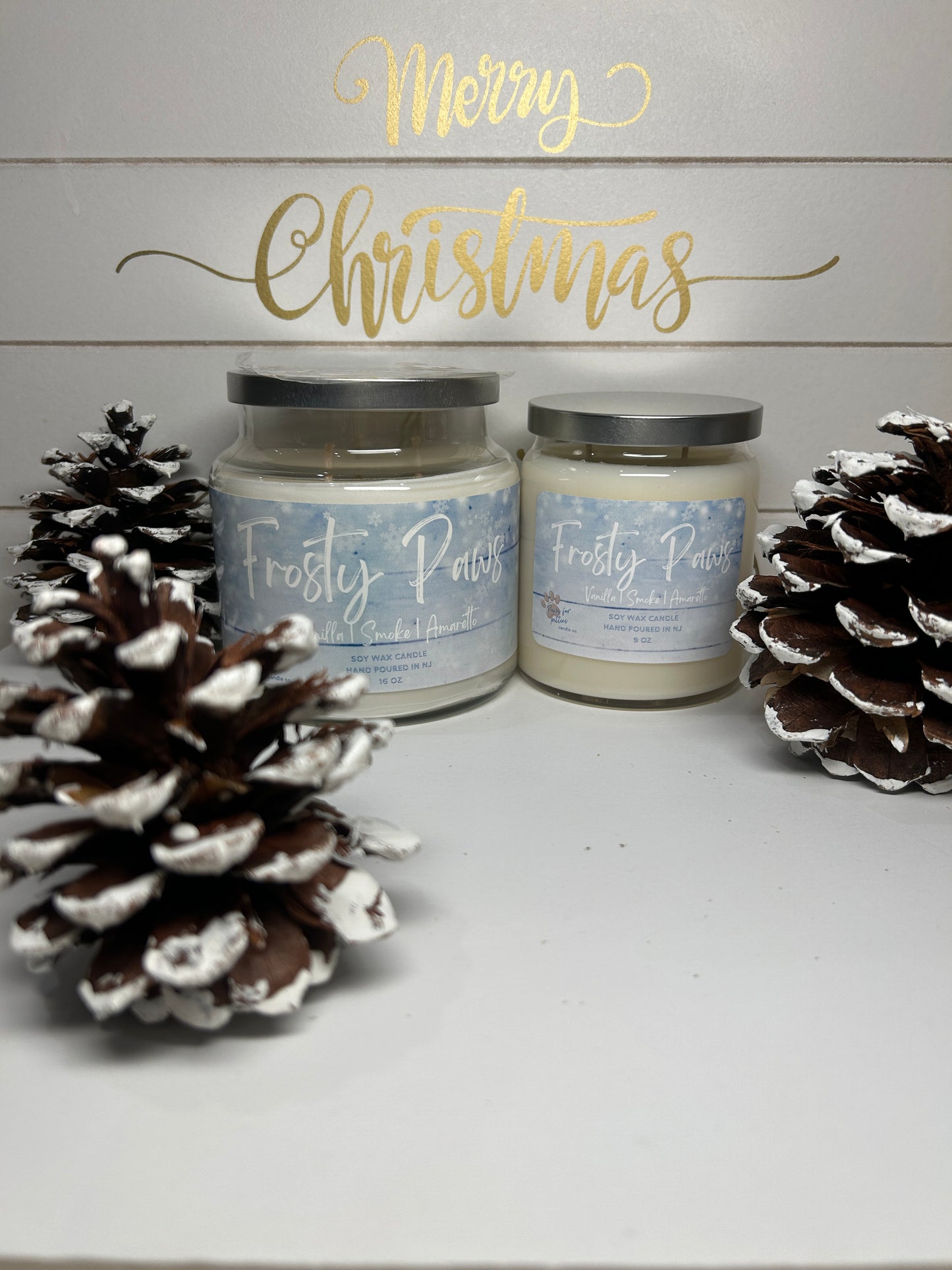 Frosty Paws 9oz Soy Wax Candle