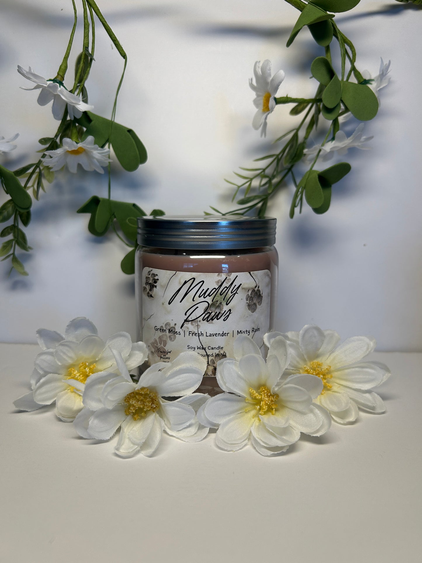 Muddy Paws 9oz Soy Wax Candle