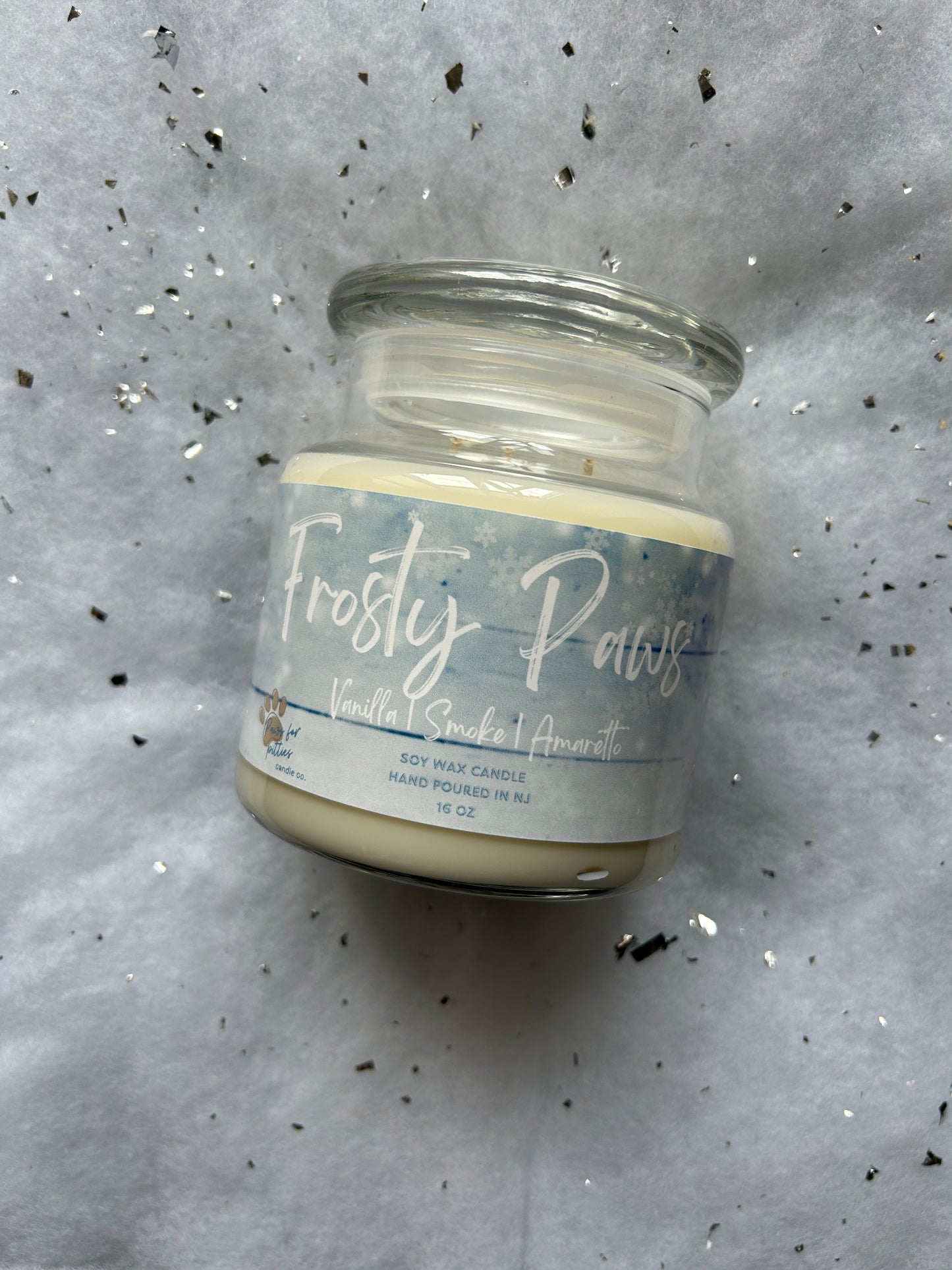Frosty Paws 16oz Soy Wax Candle