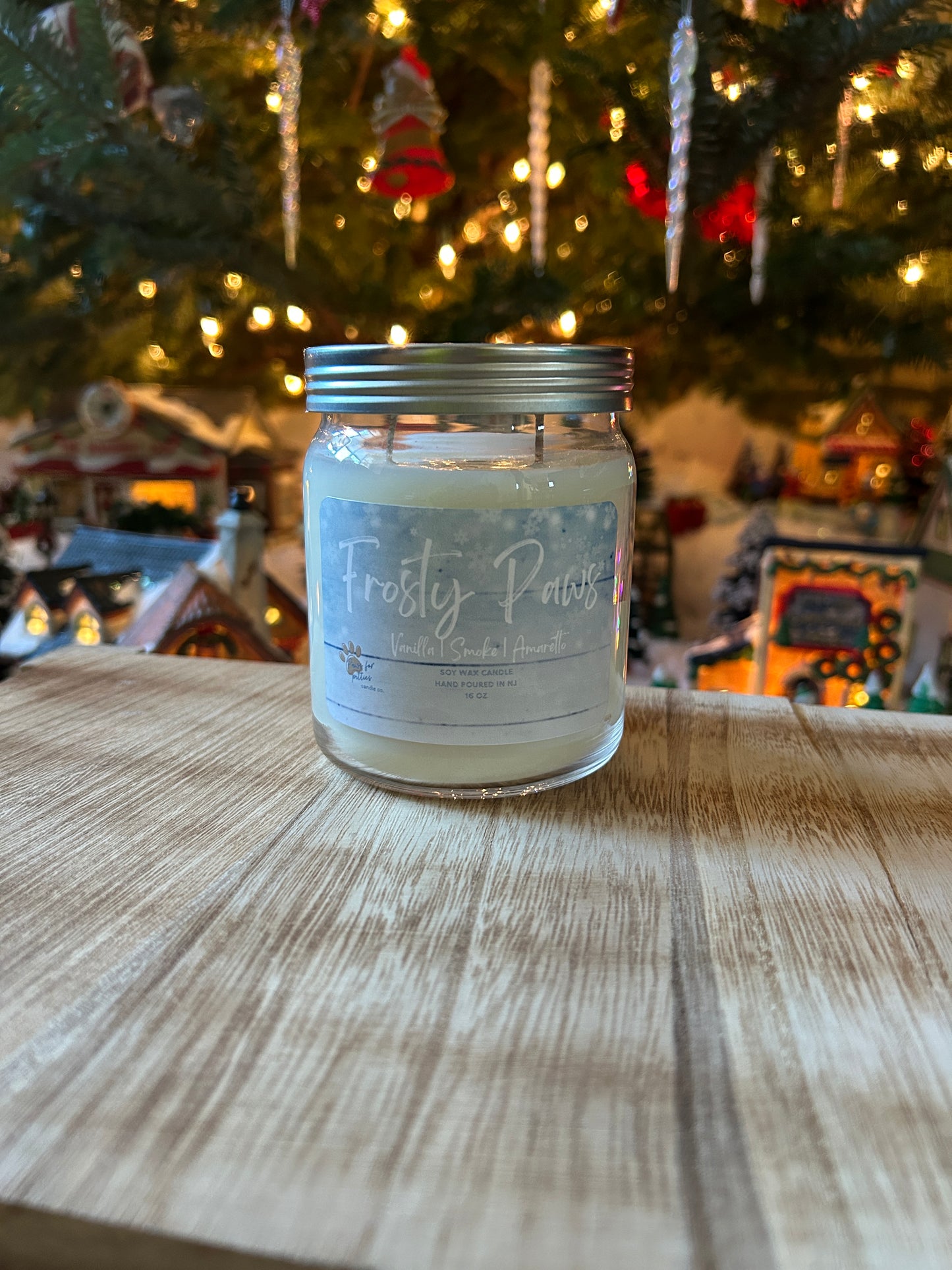 Frosty Paws 9oz Soy Wax Candle