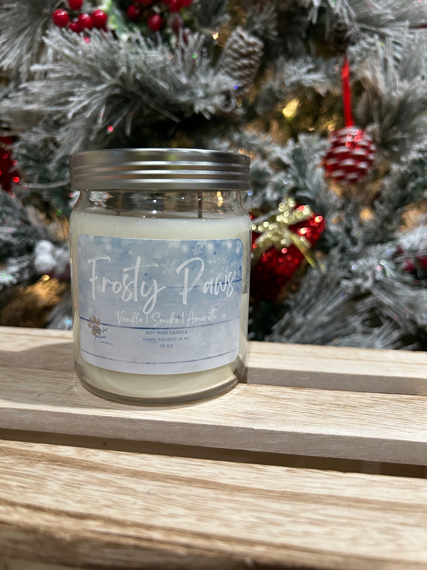 Frosty Paws 9oz Soy Wax Candle