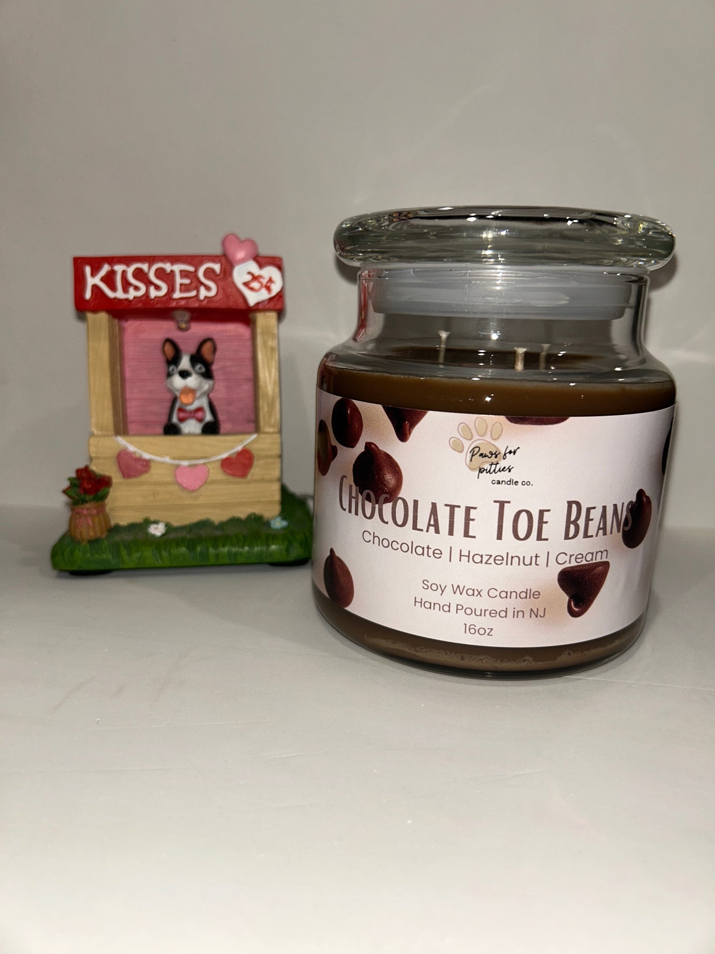 Chocolate Toe Beans Soy Wax Candle
