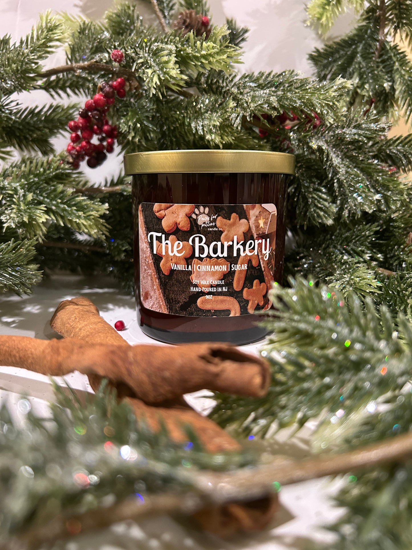 The Barkery 9oz Soy Wax Candle