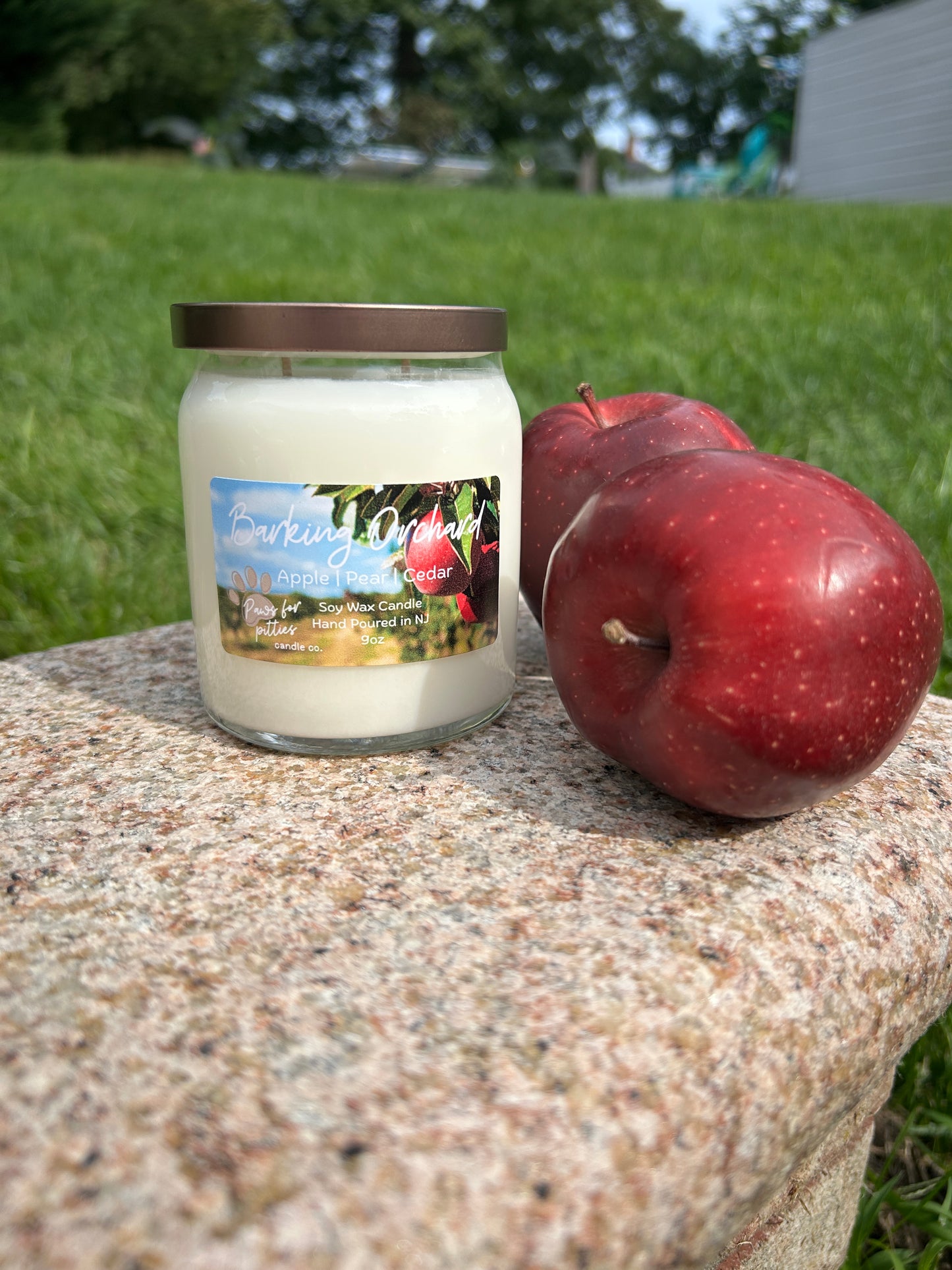 Barking Orchard 9oz Soy Wax Candle