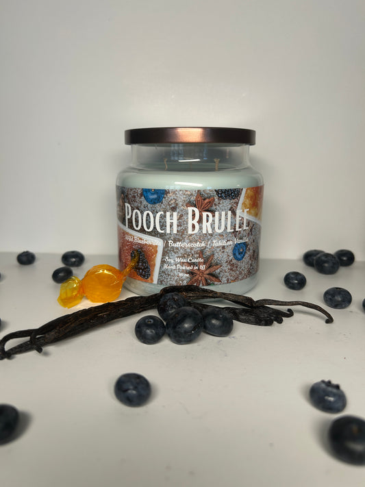 Pooch Brûlée 16oz Soy Wax Candle