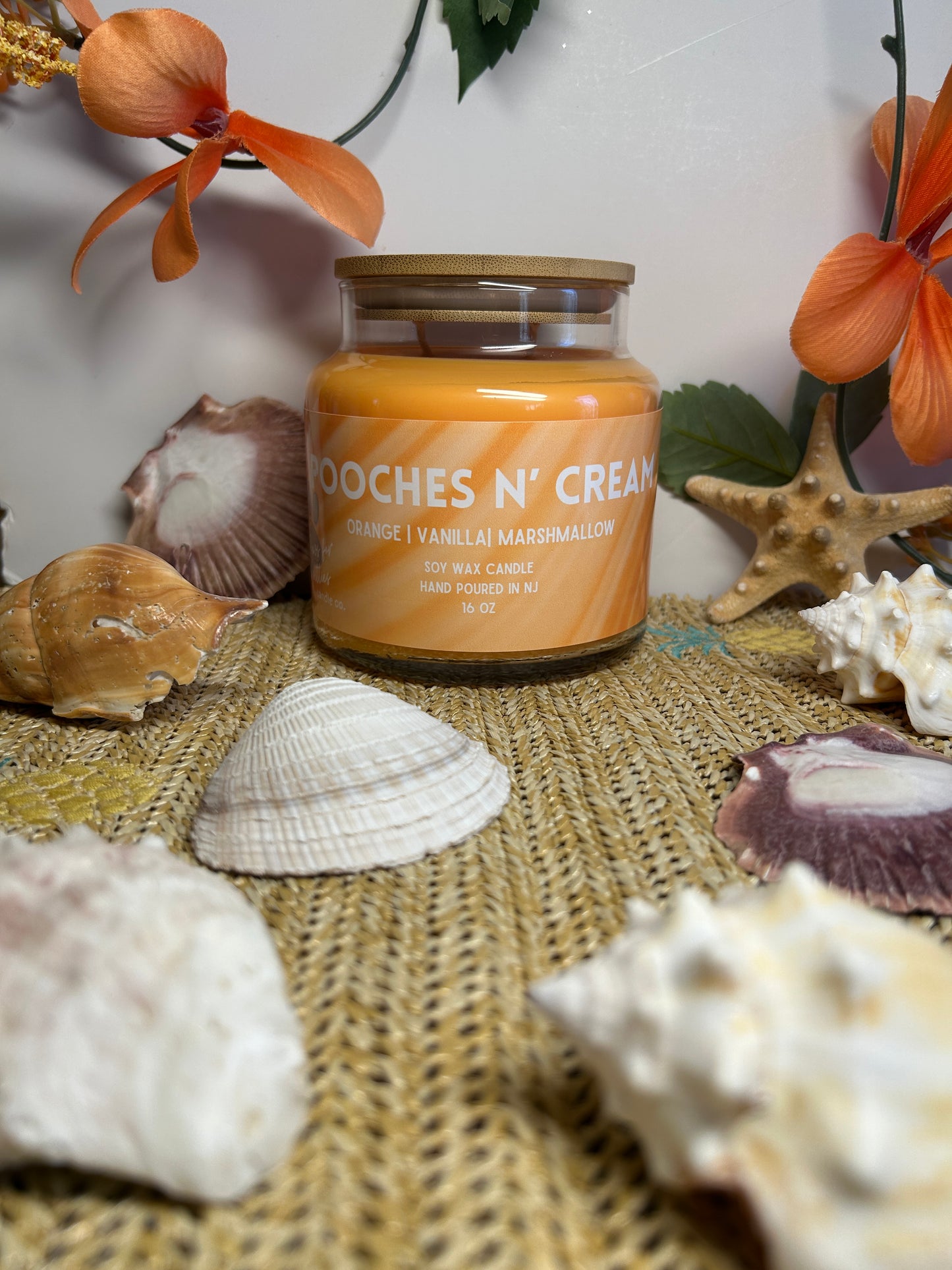 Pooches N’ Cream 16oz Soy Wax Candle