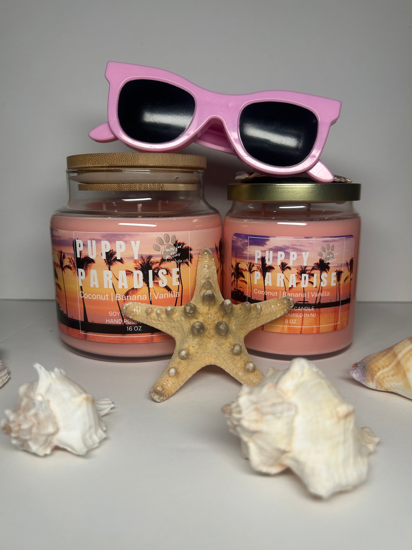 Puppy Paradise 9oz Soy Wax Candle