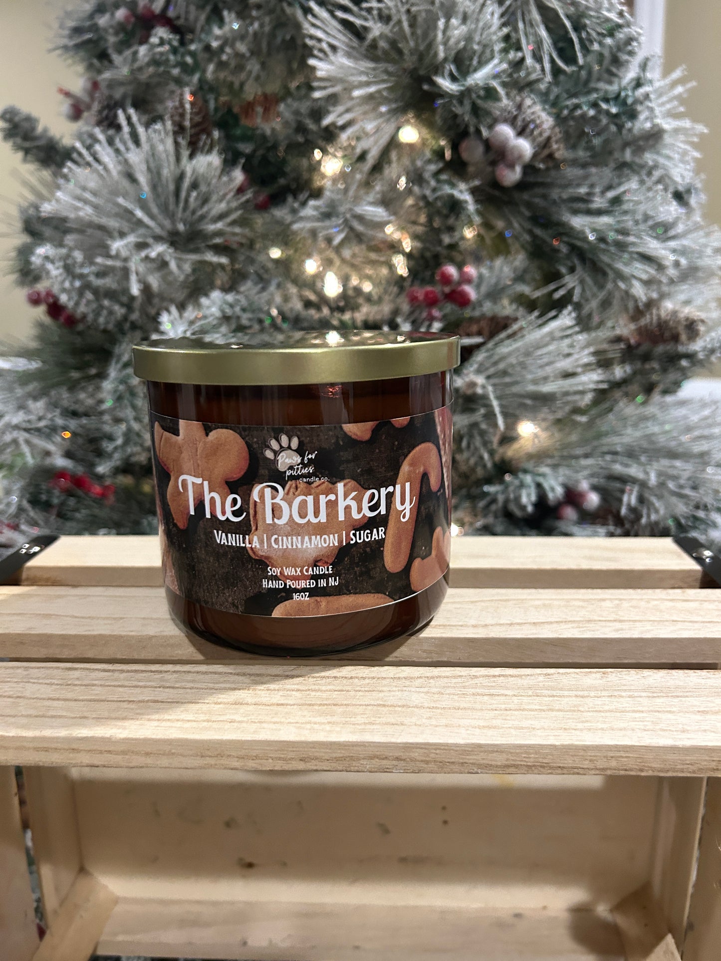 The Barkery 16oz Soy Wax Candle