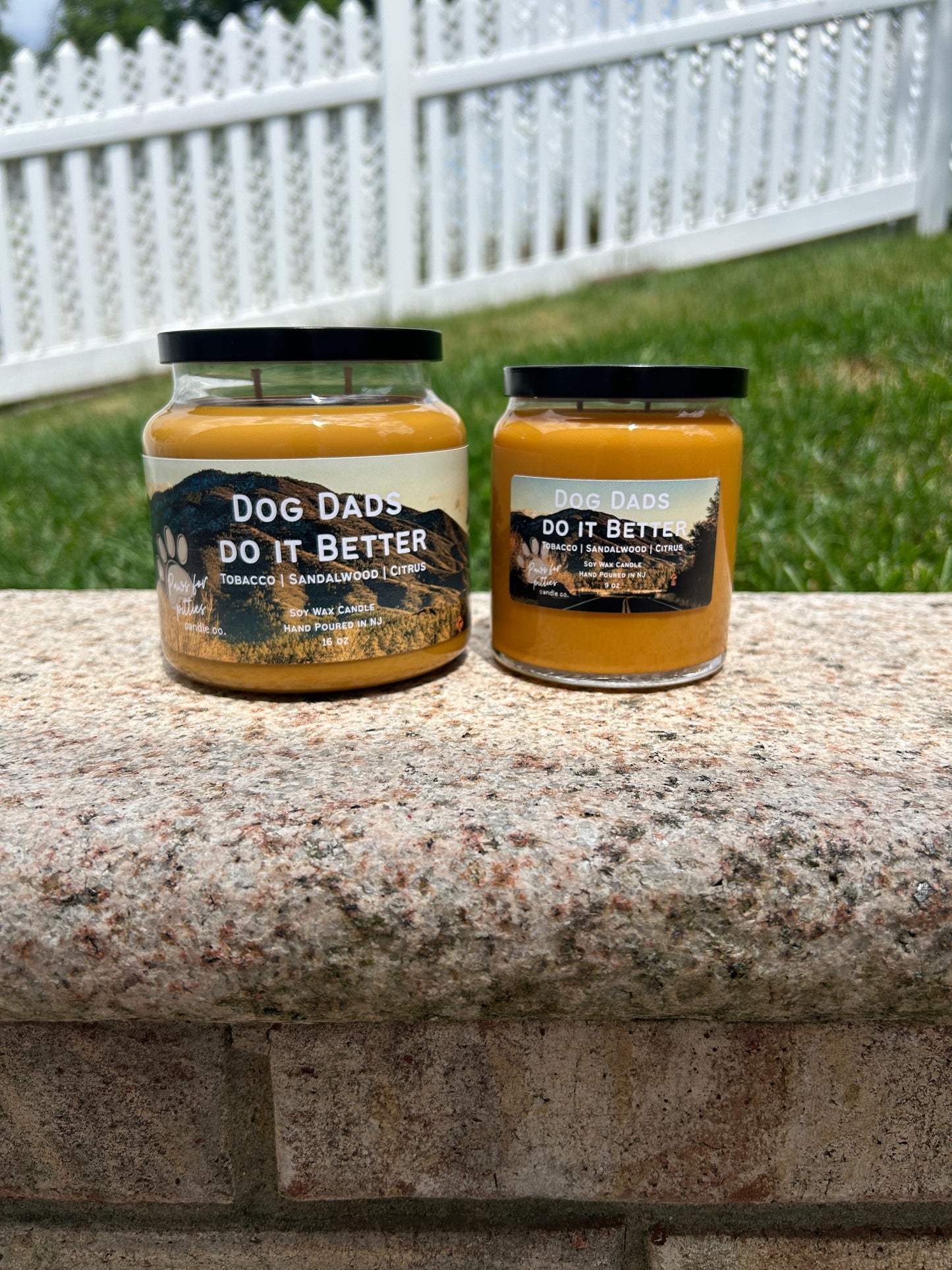 Dog Dads do it Better 9oz Soy Wax Candle