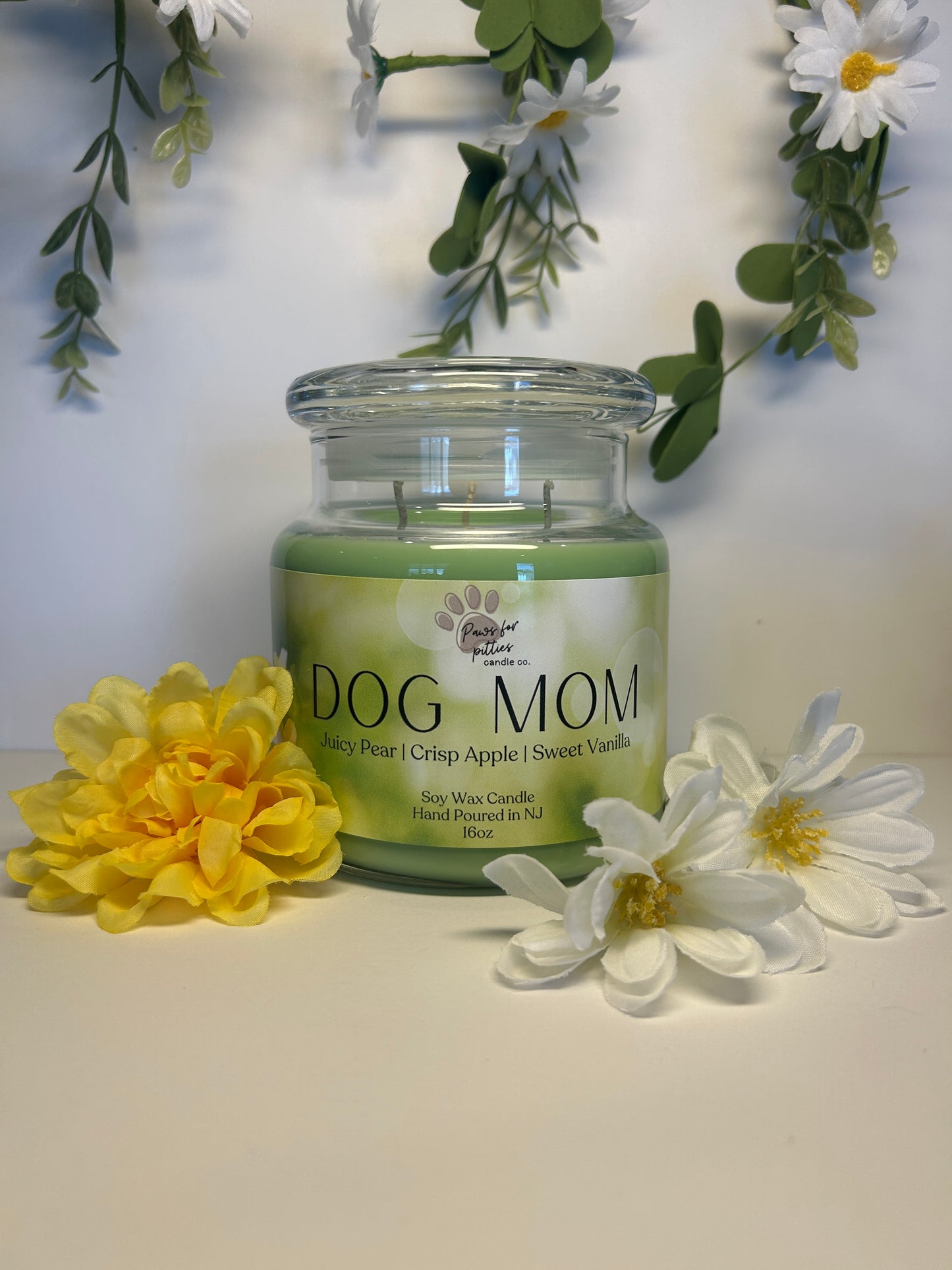 Dog Mom 16oz Soy Wax Candle