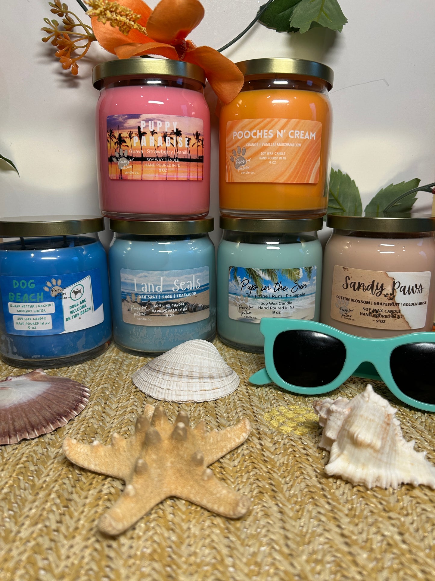 Puppy Paradise 9oz Soy Wax Candle