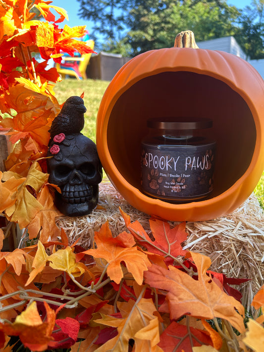 Spooky Paws 16oz Soy Wax Candle