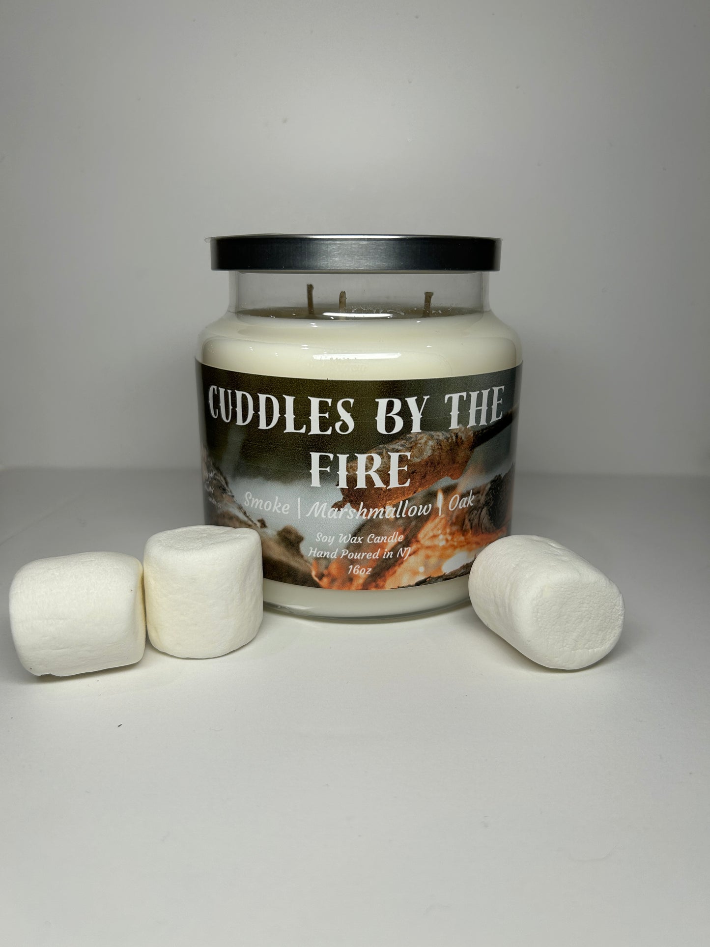 Cuddles by the Fire 16oz Soy Wax Candle