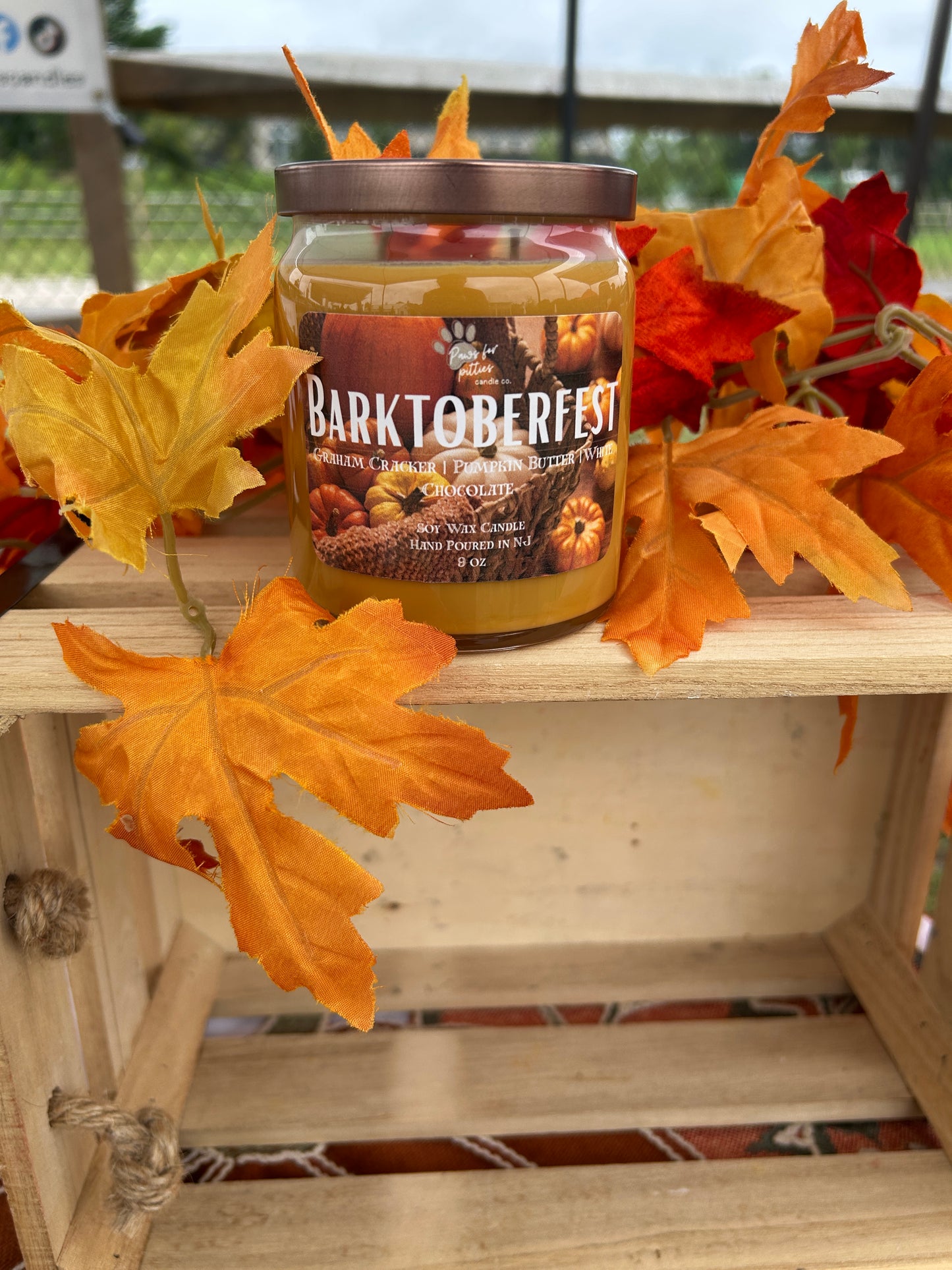 Barktoberfest 9oz Soy Wax Candle