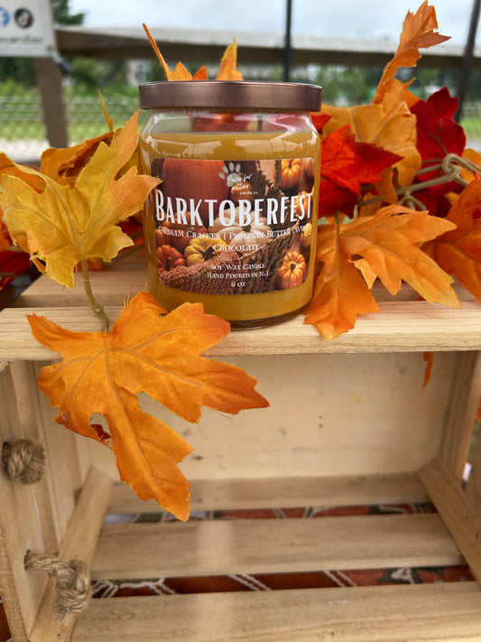 Barktoberfest 9oz Soy Wax Candle