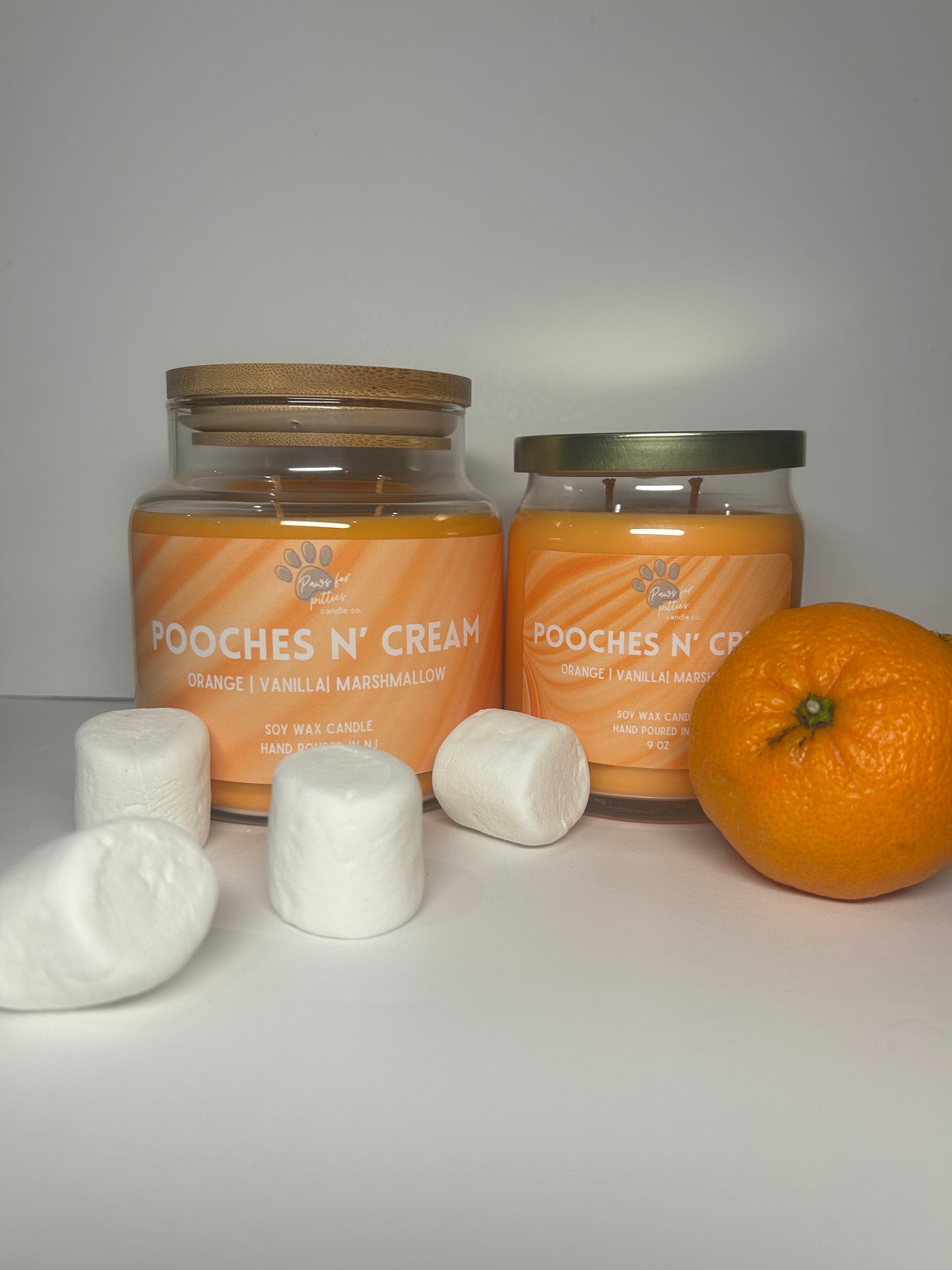 Pooches N’ Cream 16oz Soy Wax Candle