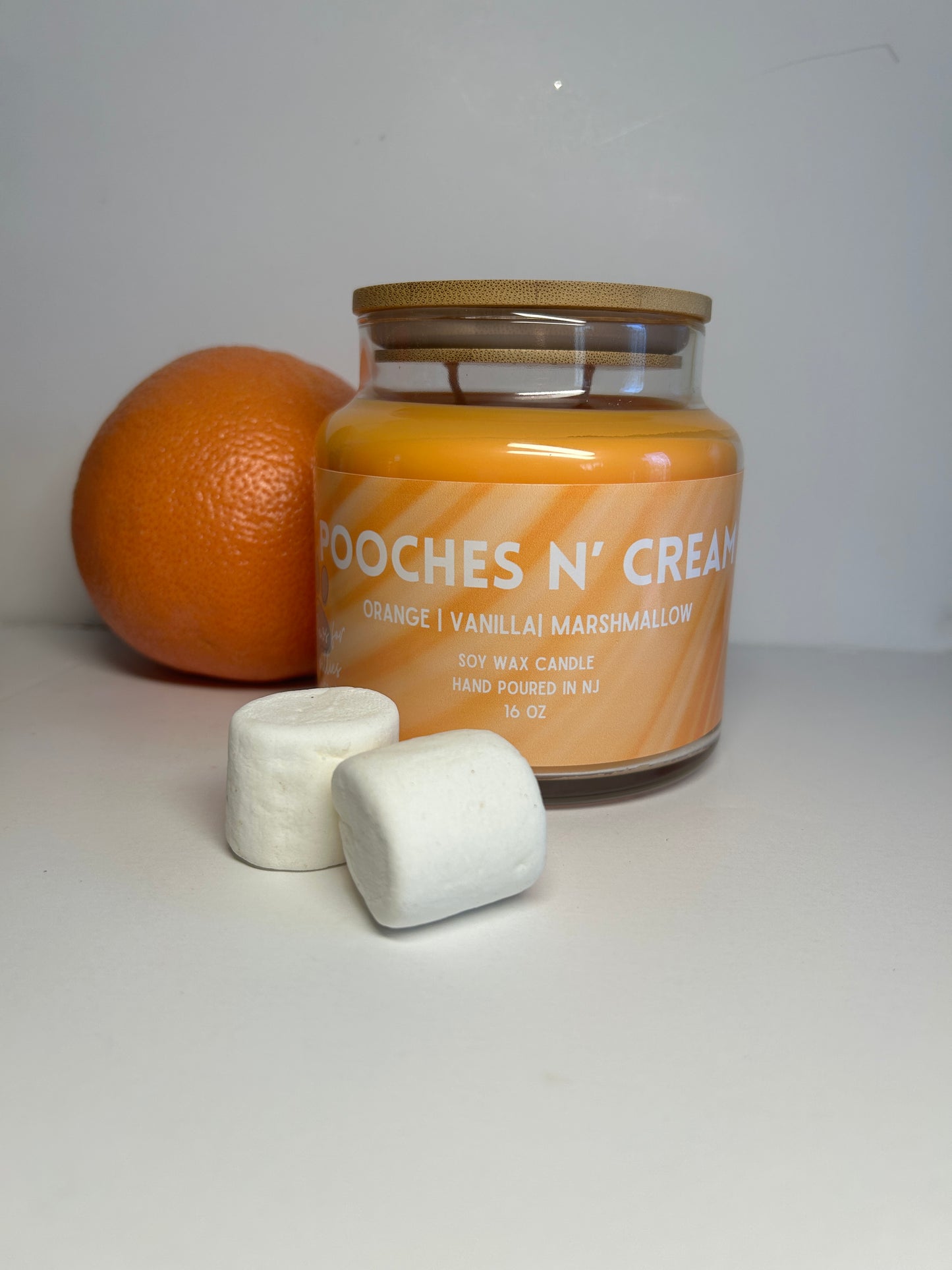 Pooches N’ Cream 16oz Soy Wax Candle