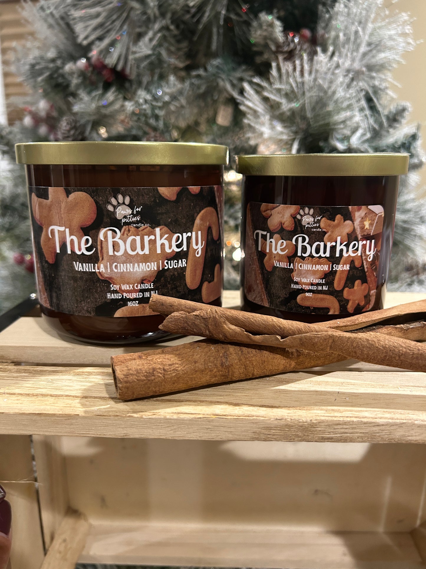 The Barkery 9oz Soy Wax Candle