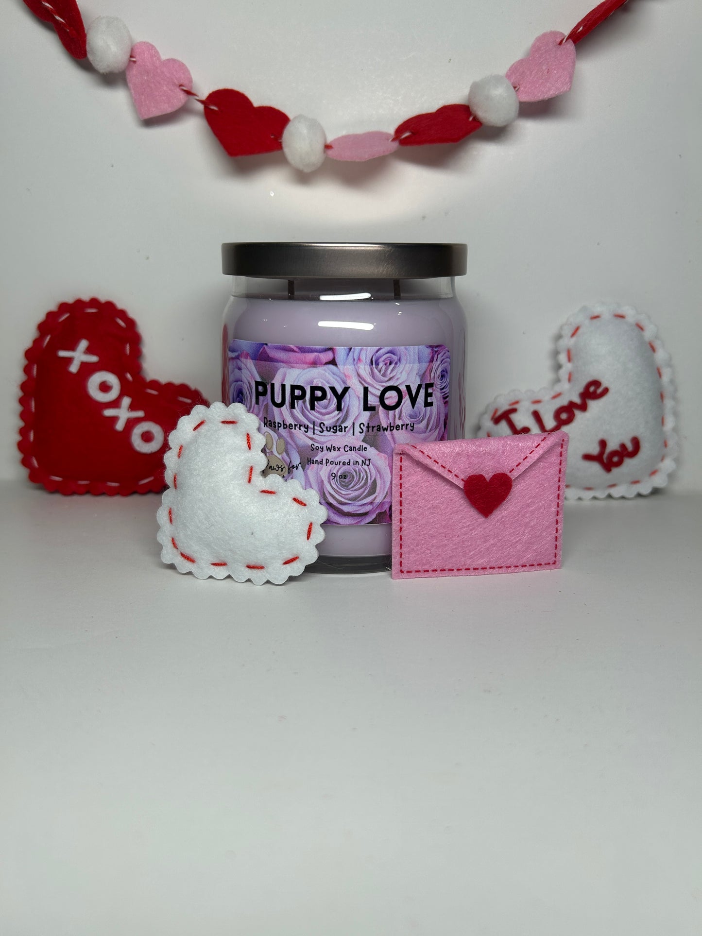 Puppy Love 9oz Soy Wax Candle