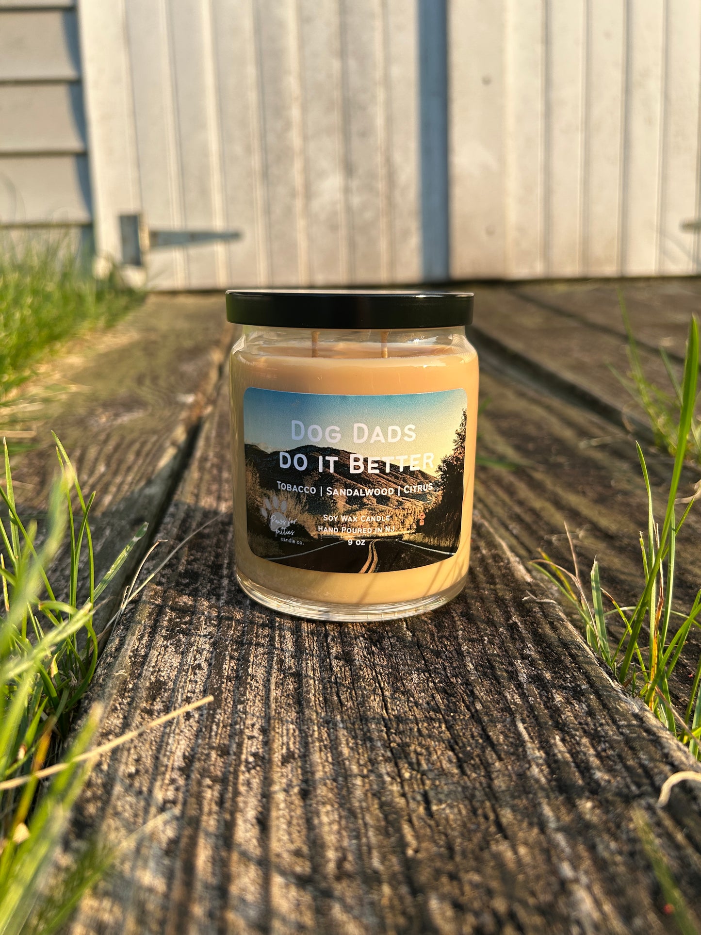 Dog Dads do it Better 9oz Soy Wax Candle