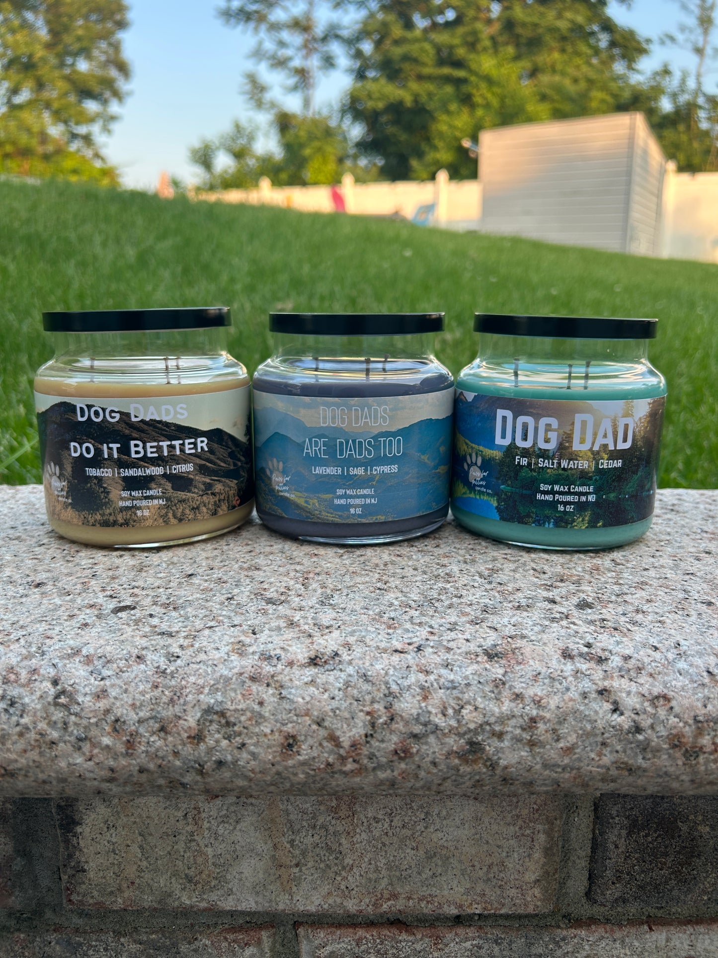 Dog Dads do it Better 16oz Soy Wax Candle