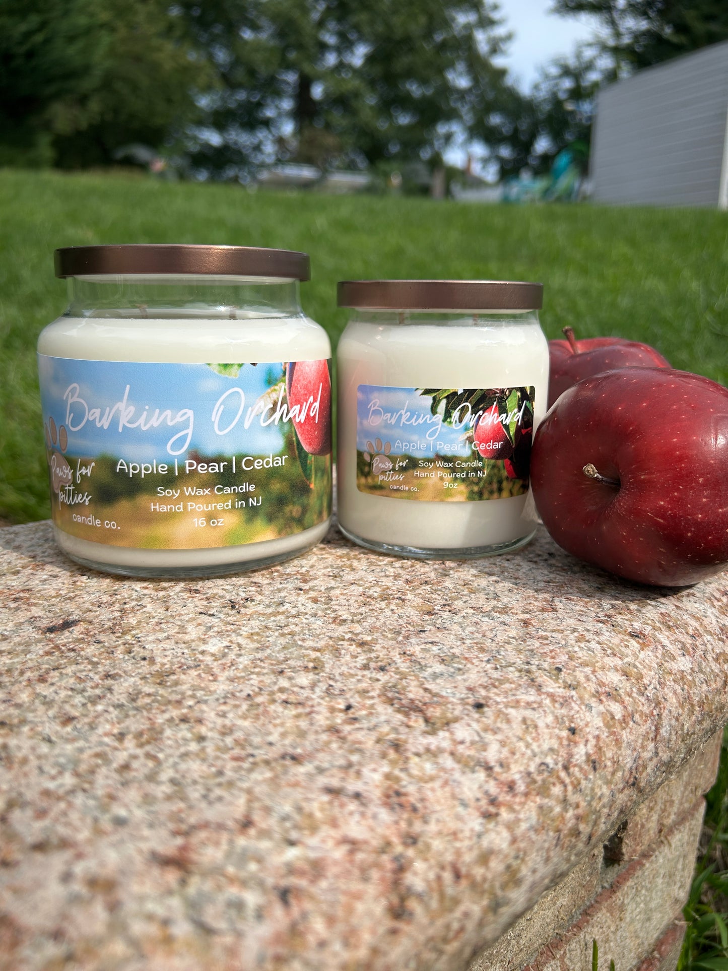 Barking Orchard 16oz Soy Wax Candle