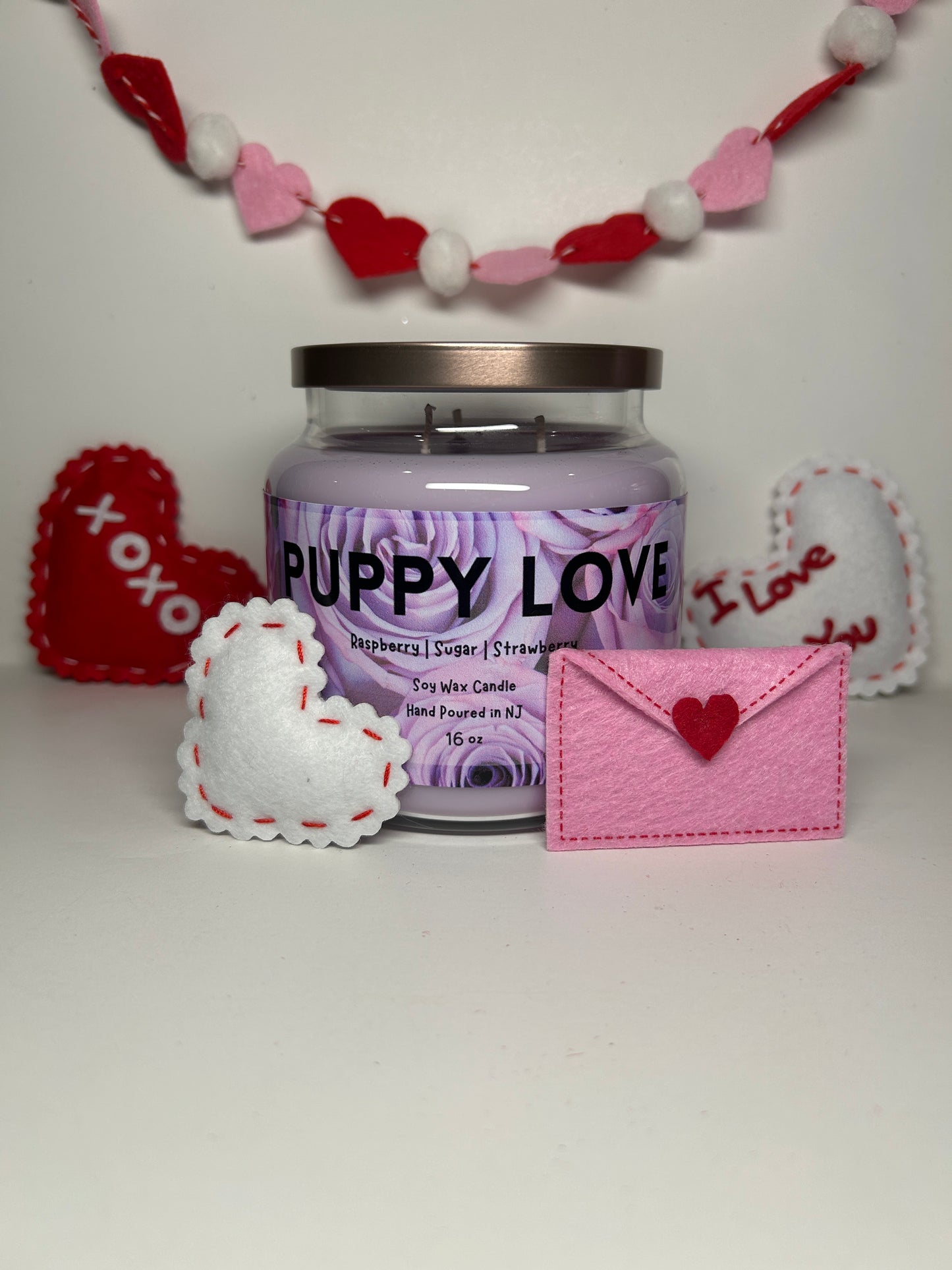 Puppy Love 16oz Soy Wax Candle