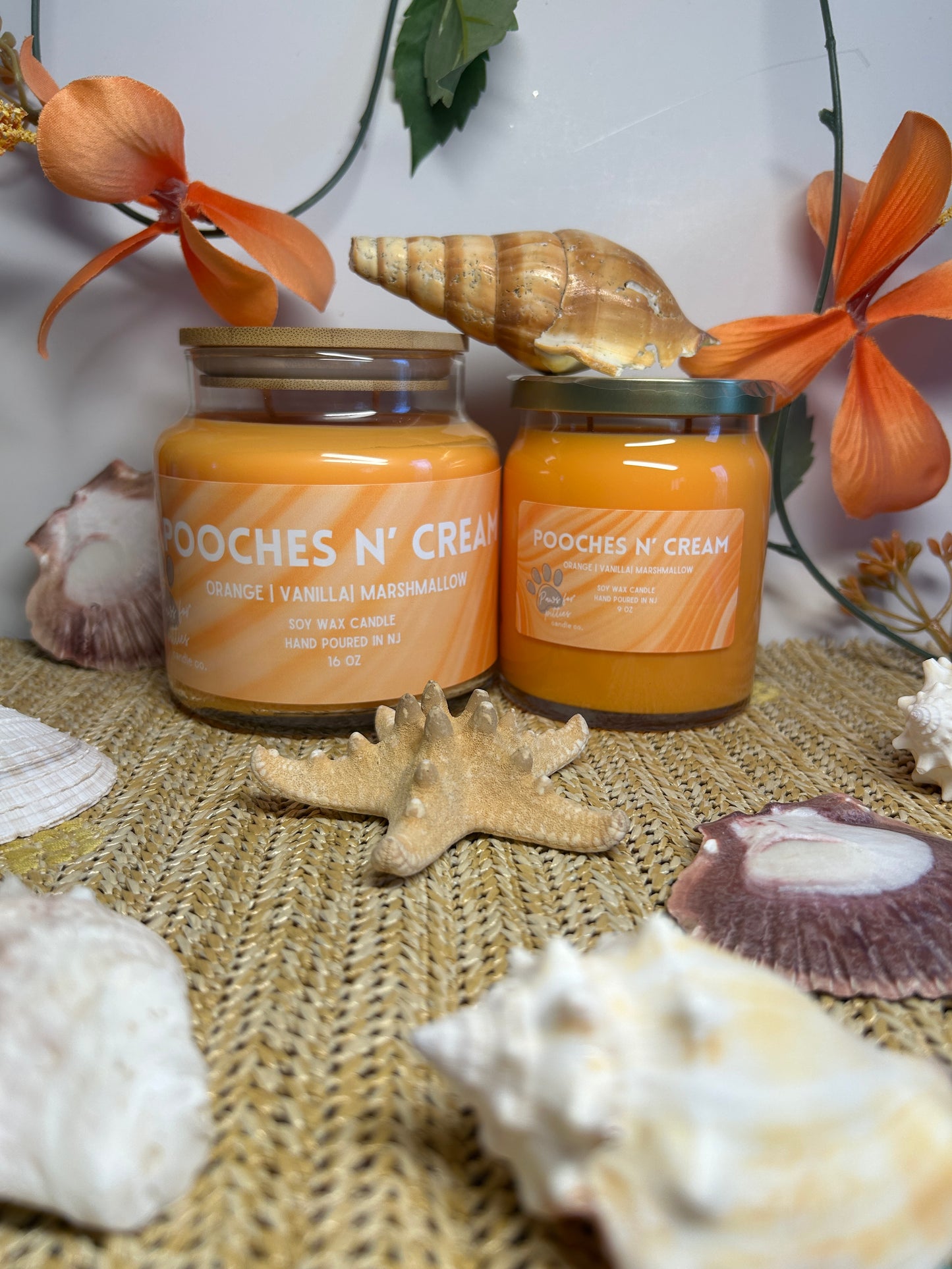 Pooches N’ Cream 16oz Soy Wax Candle