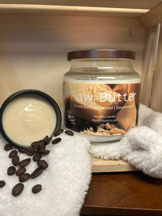Paw Butter 16oz Soy Wax Candle