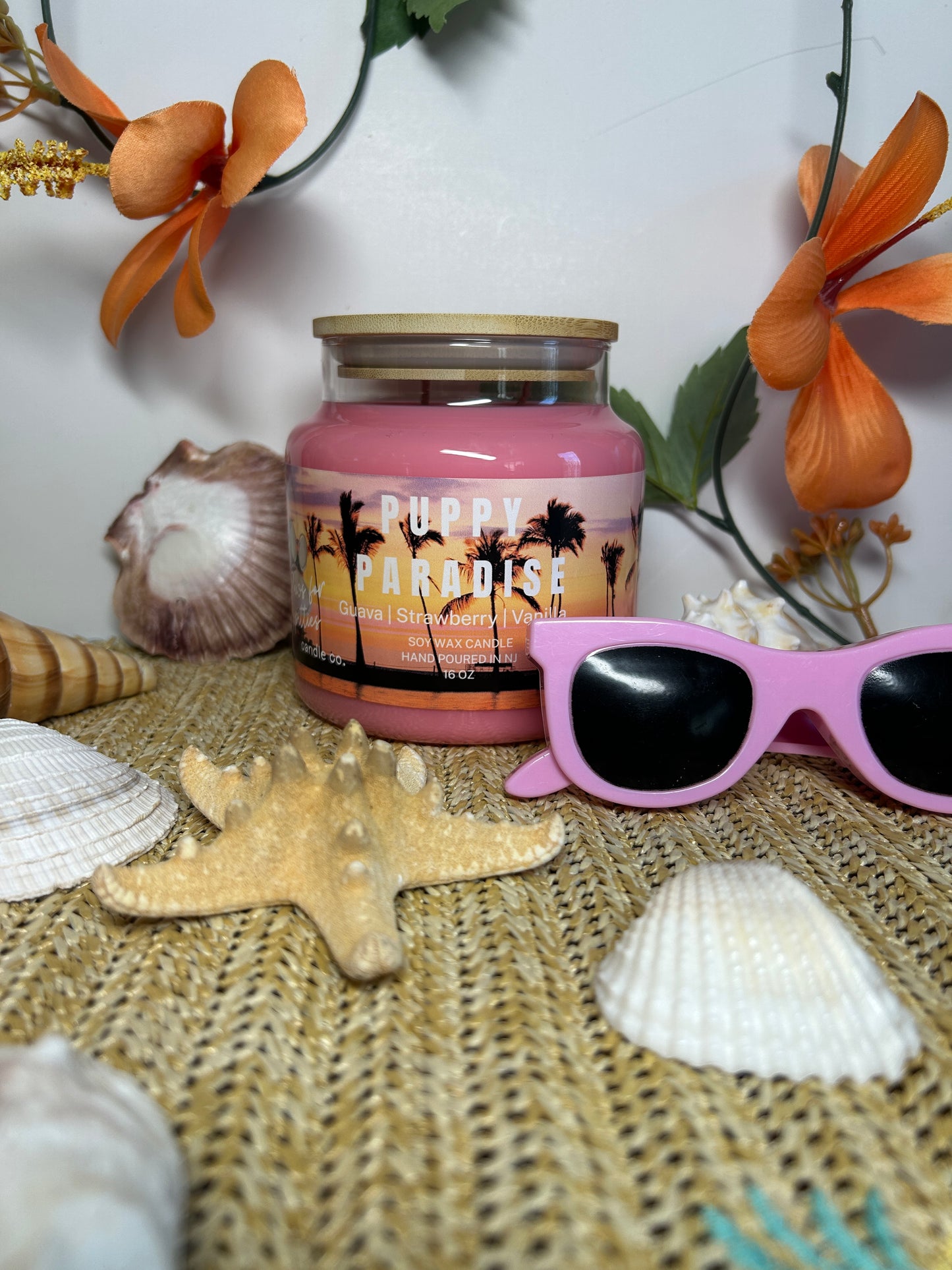 Puppy Paradise 16oz Soy Wax Candle