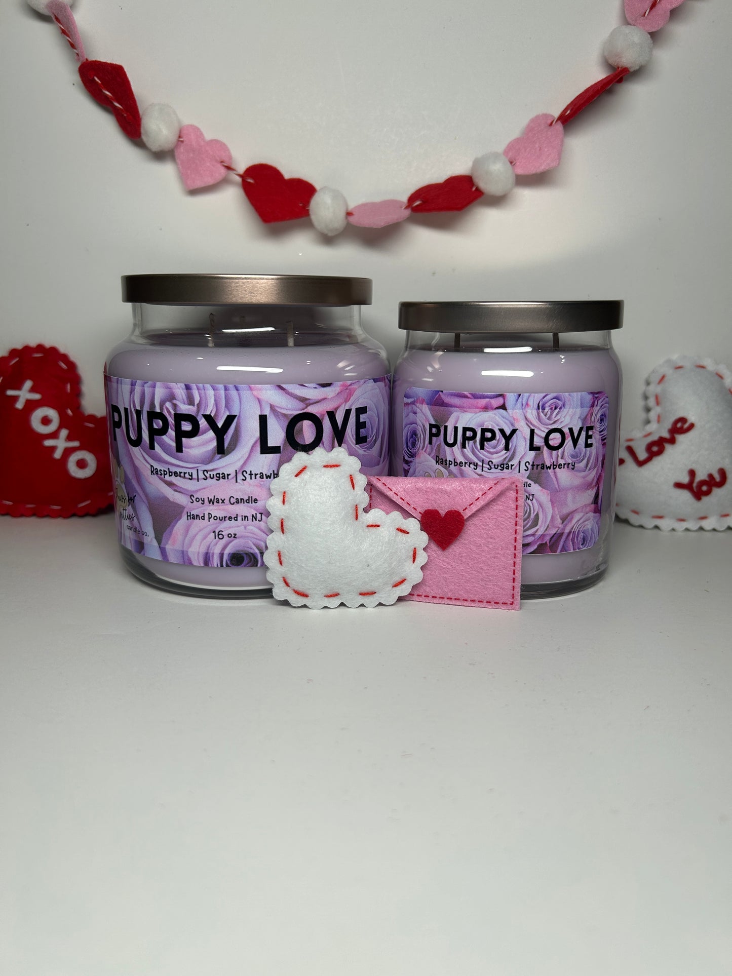 Puppy Love 16oz Soy Wax Candle