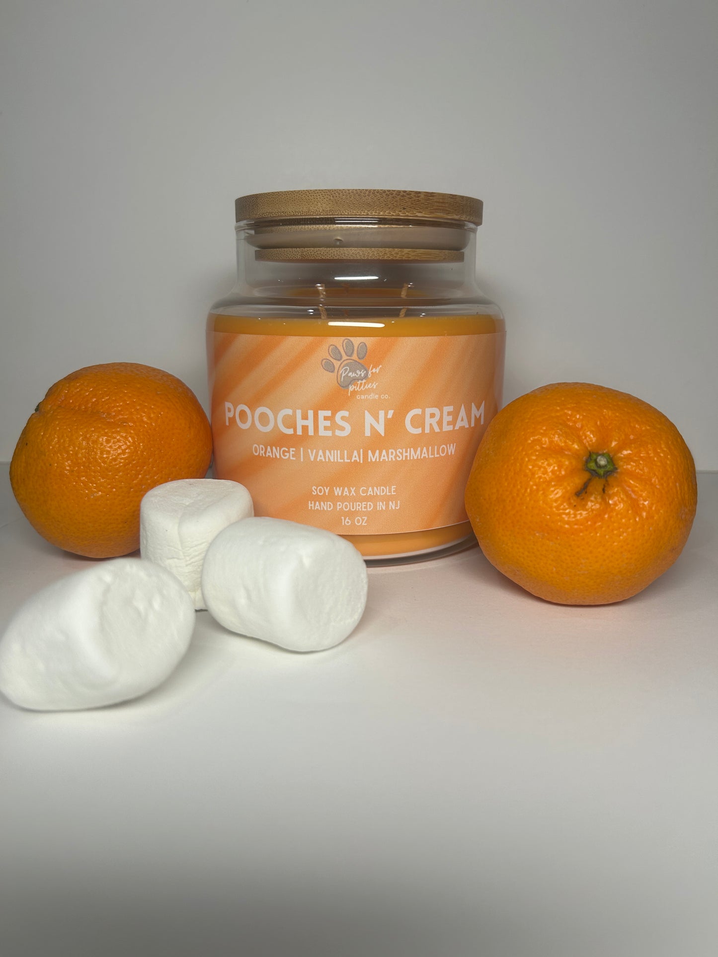 Pooches N’ Cream 16oz Soy Wax Candle