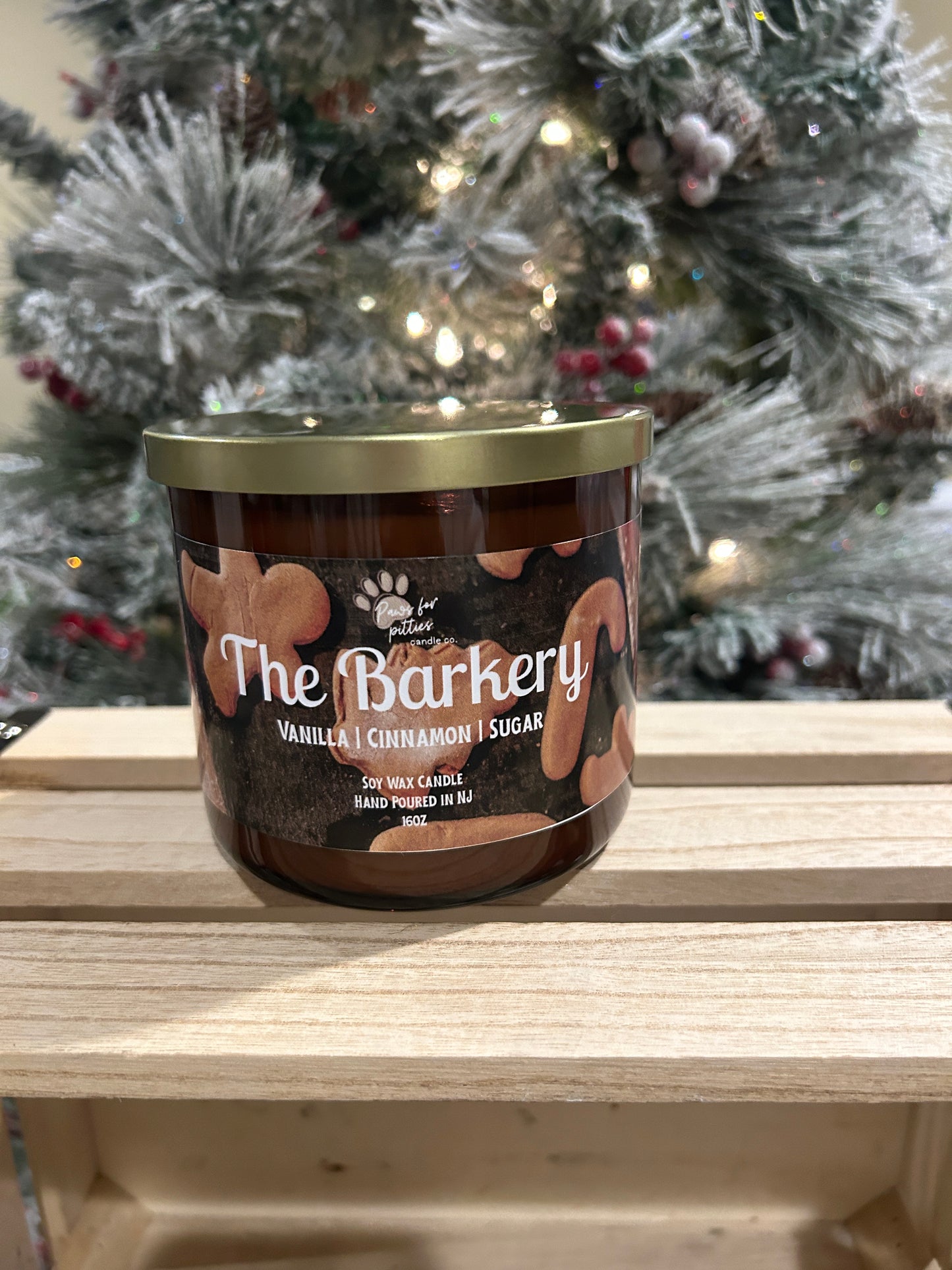 The Barkery 16oz Soy Wax Candle