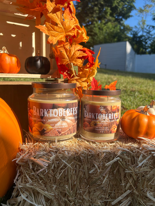 Barktoberfest 9oz Soy Wax Candle