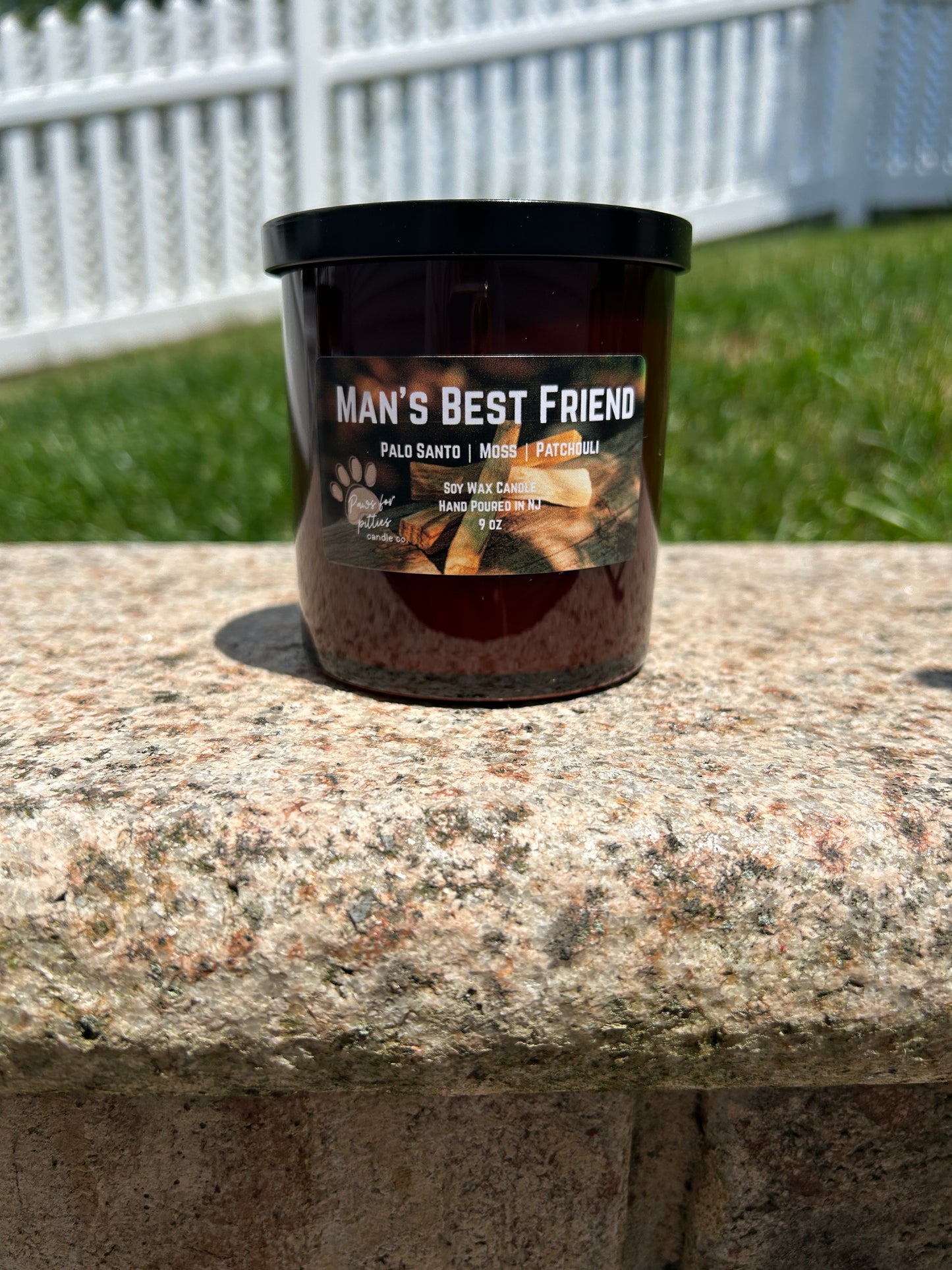 Man’s Best Friend 9oz Soy Wax Candle