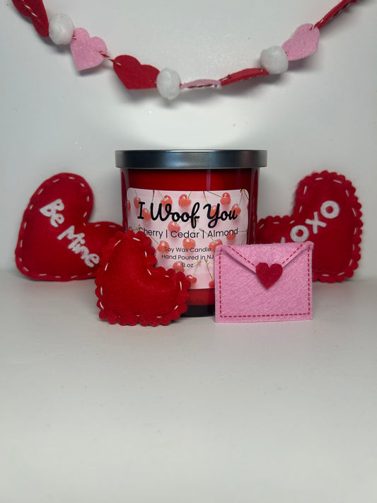 I Woof You 9oz Soy Wax Candle
