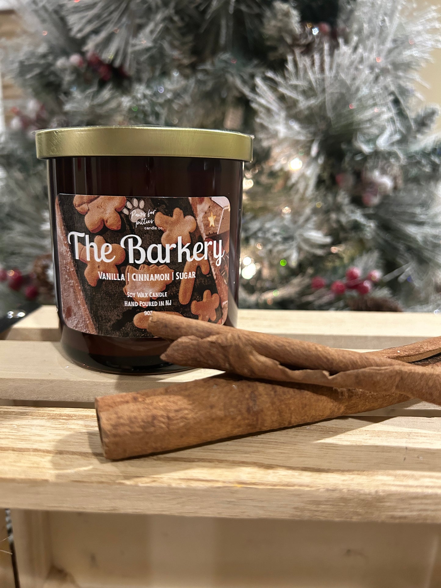 The Barkery 9oz Soy Wax Candle