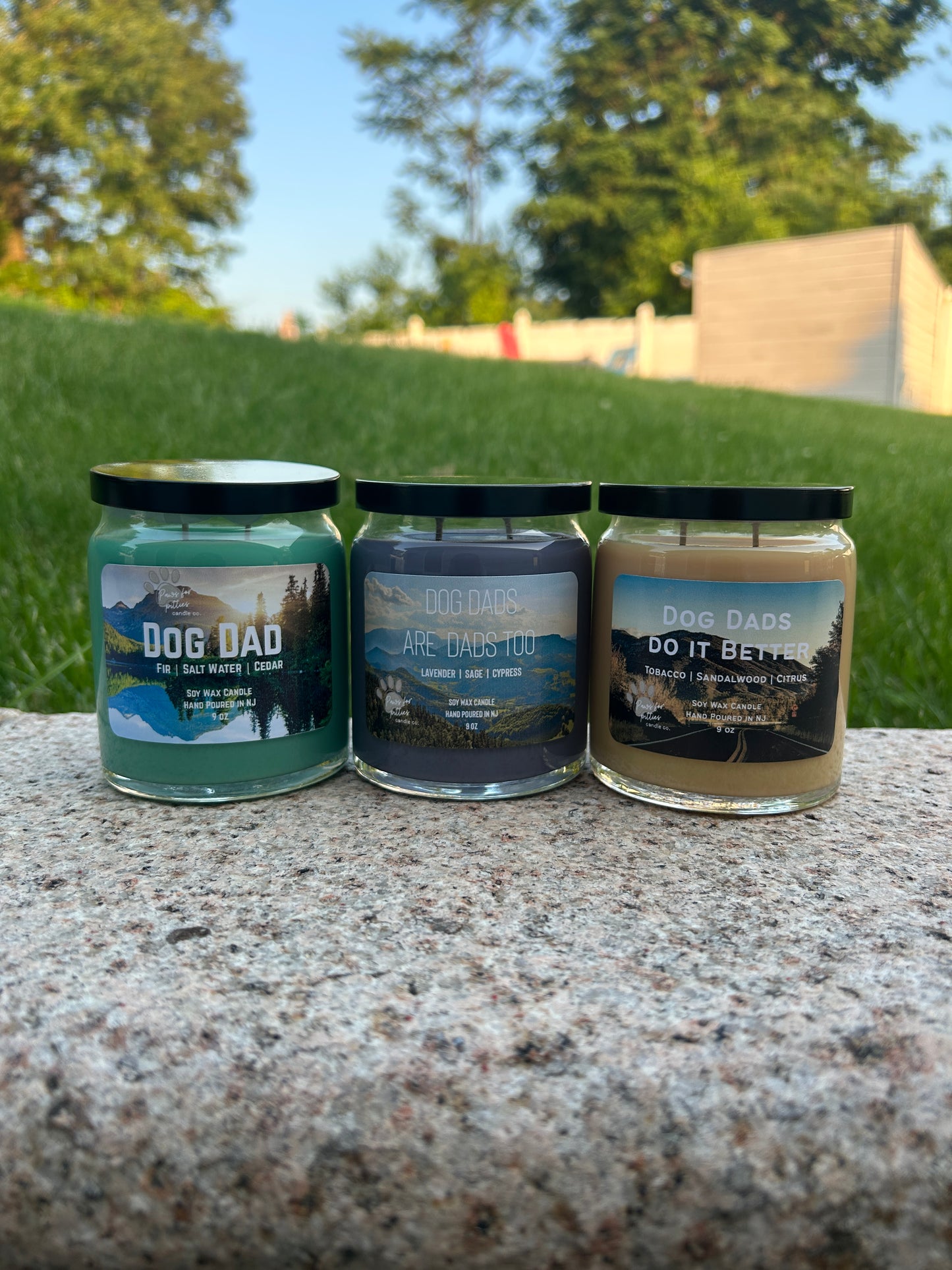 Dog Dad 9oz Soy Wax Candle