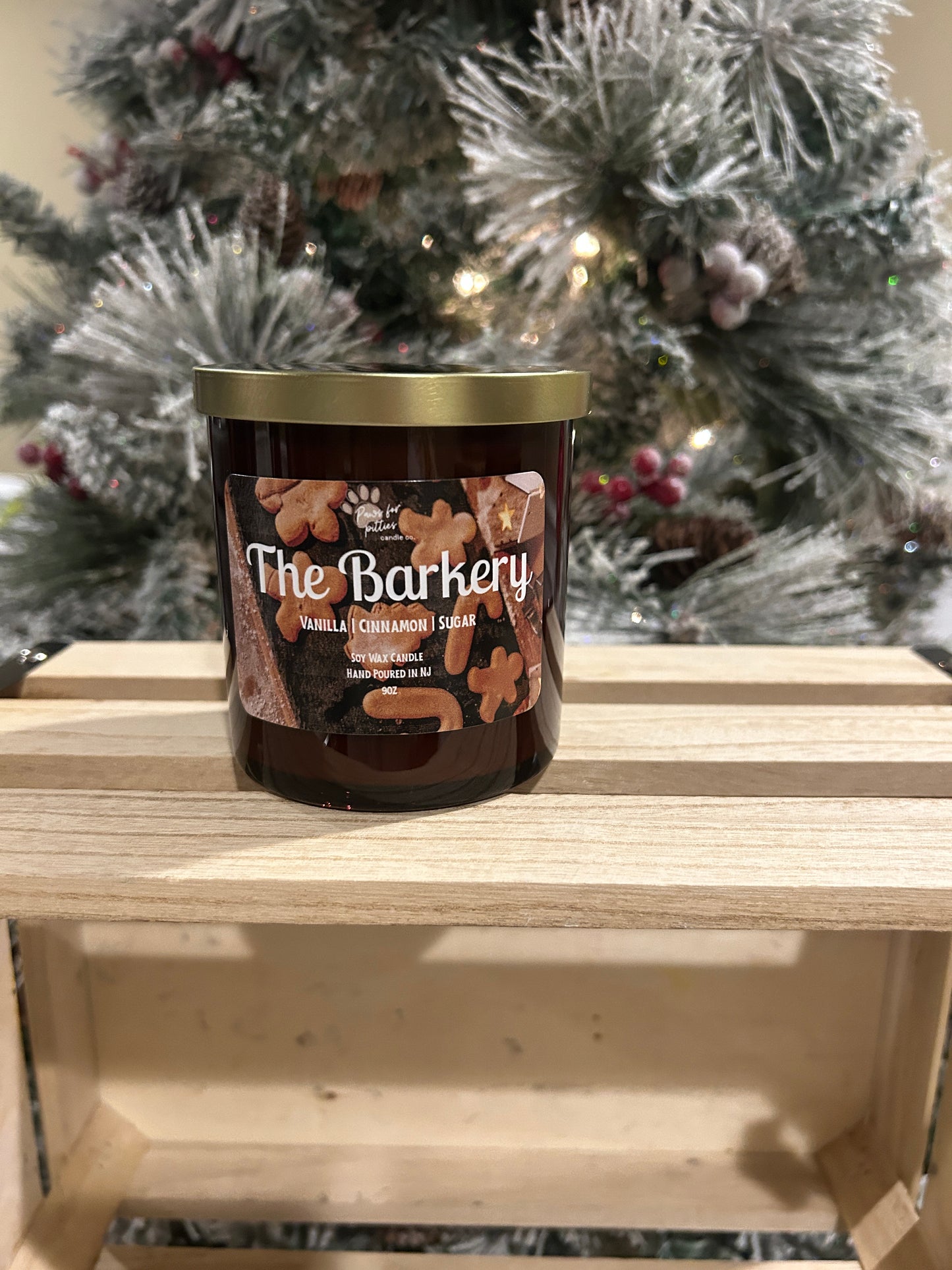 The Barkery 9oz Soy Wax Candle