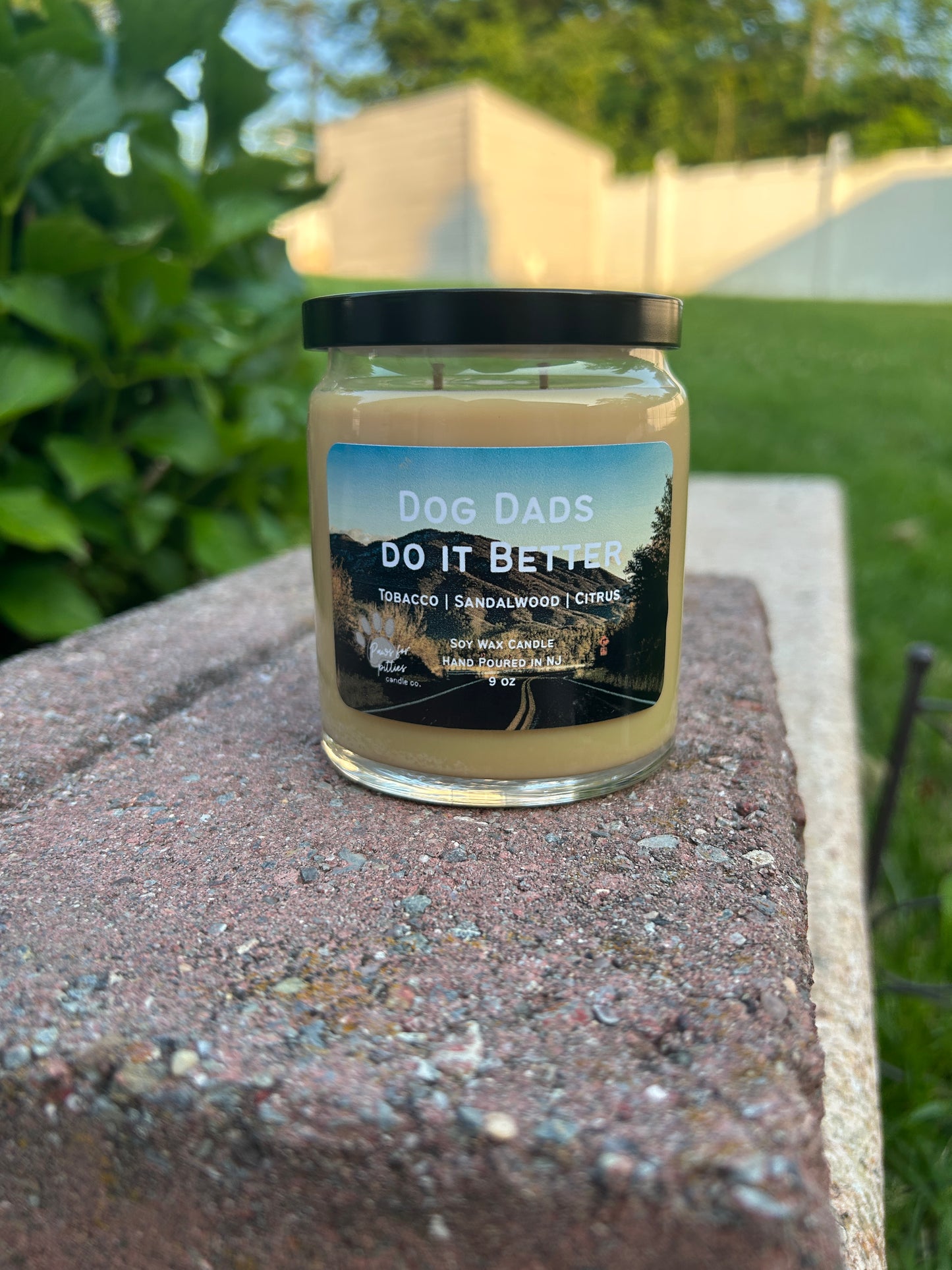 Dog Dads do it Better 9oz Soy Wax Candle