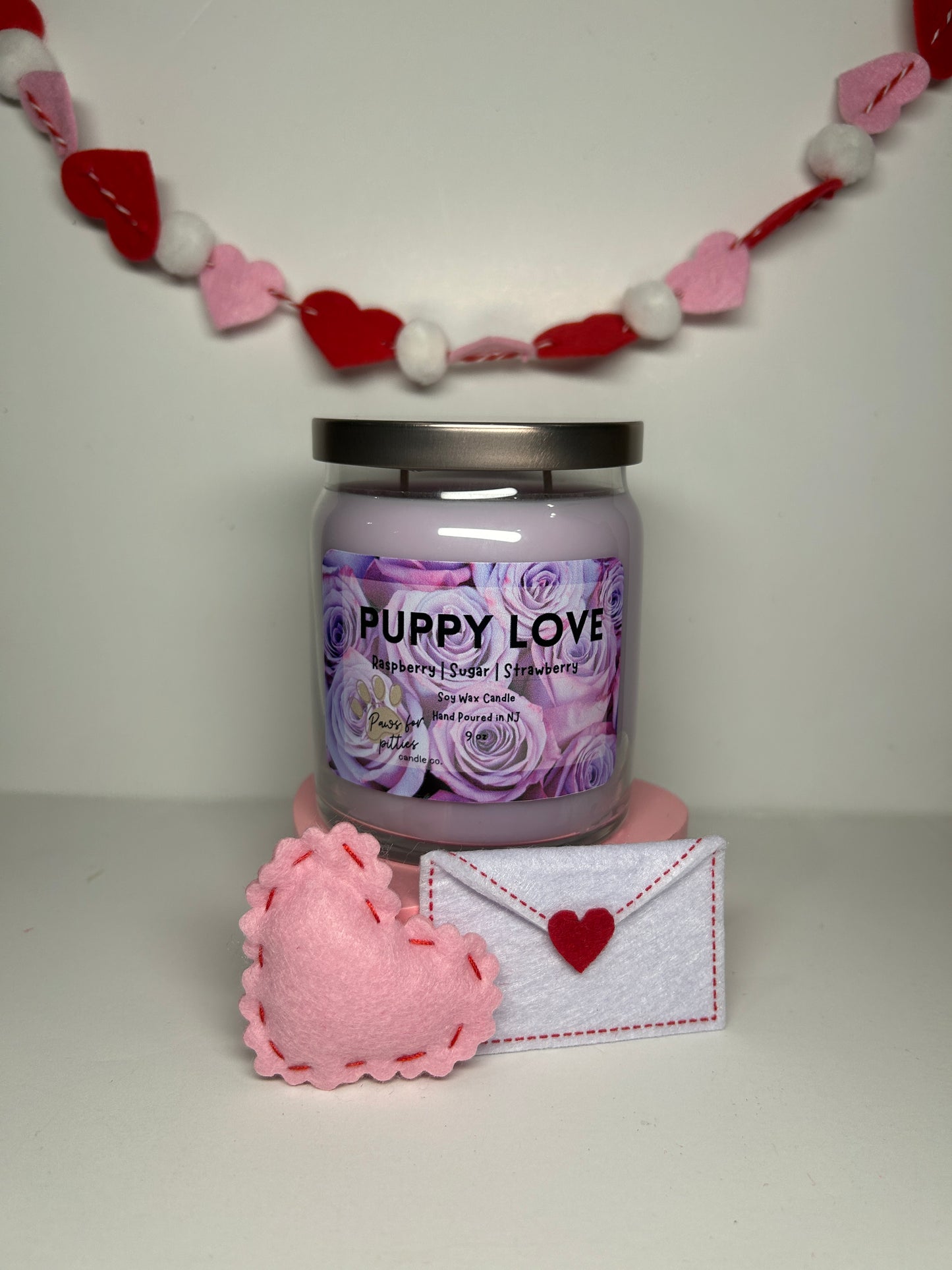 Puppy Love 9oz Soy Wax Candle