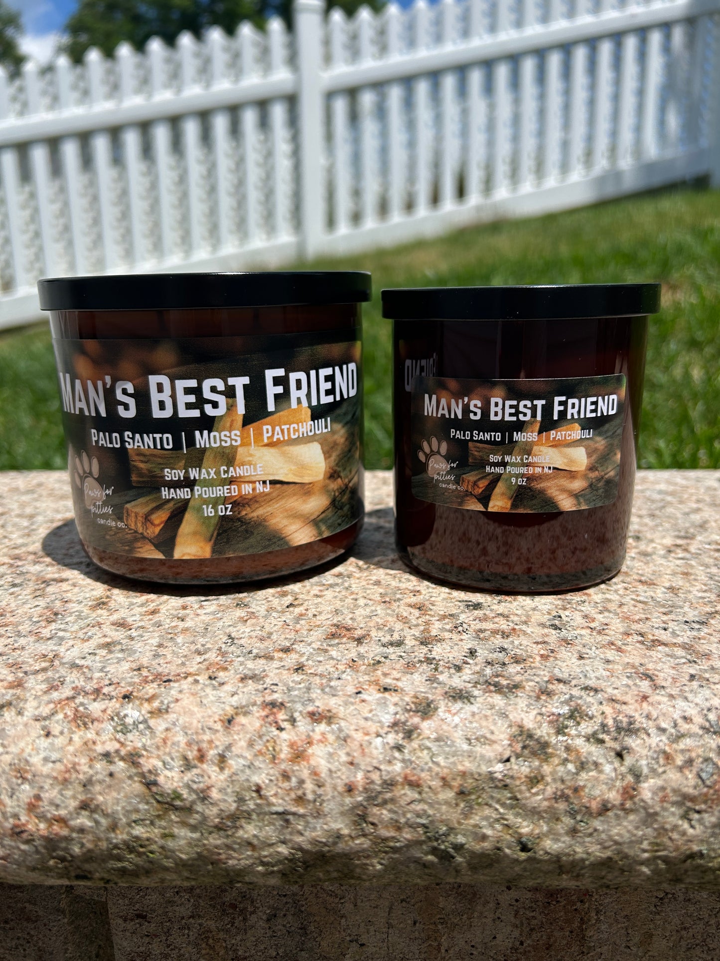 Man’s Best Friend 9oz Soy Wax Candle